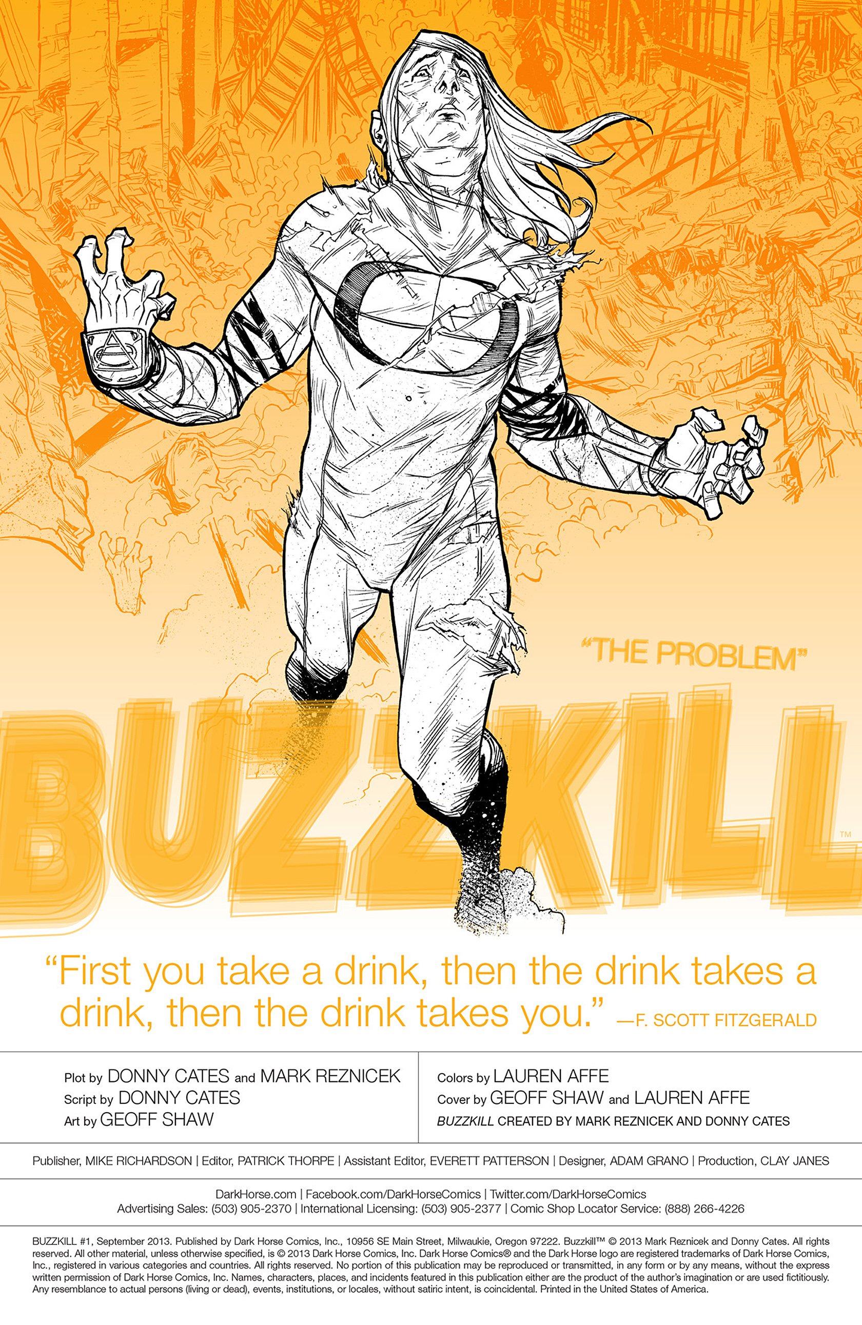 Read online Buzzkill comic -  Issue #1 - 2