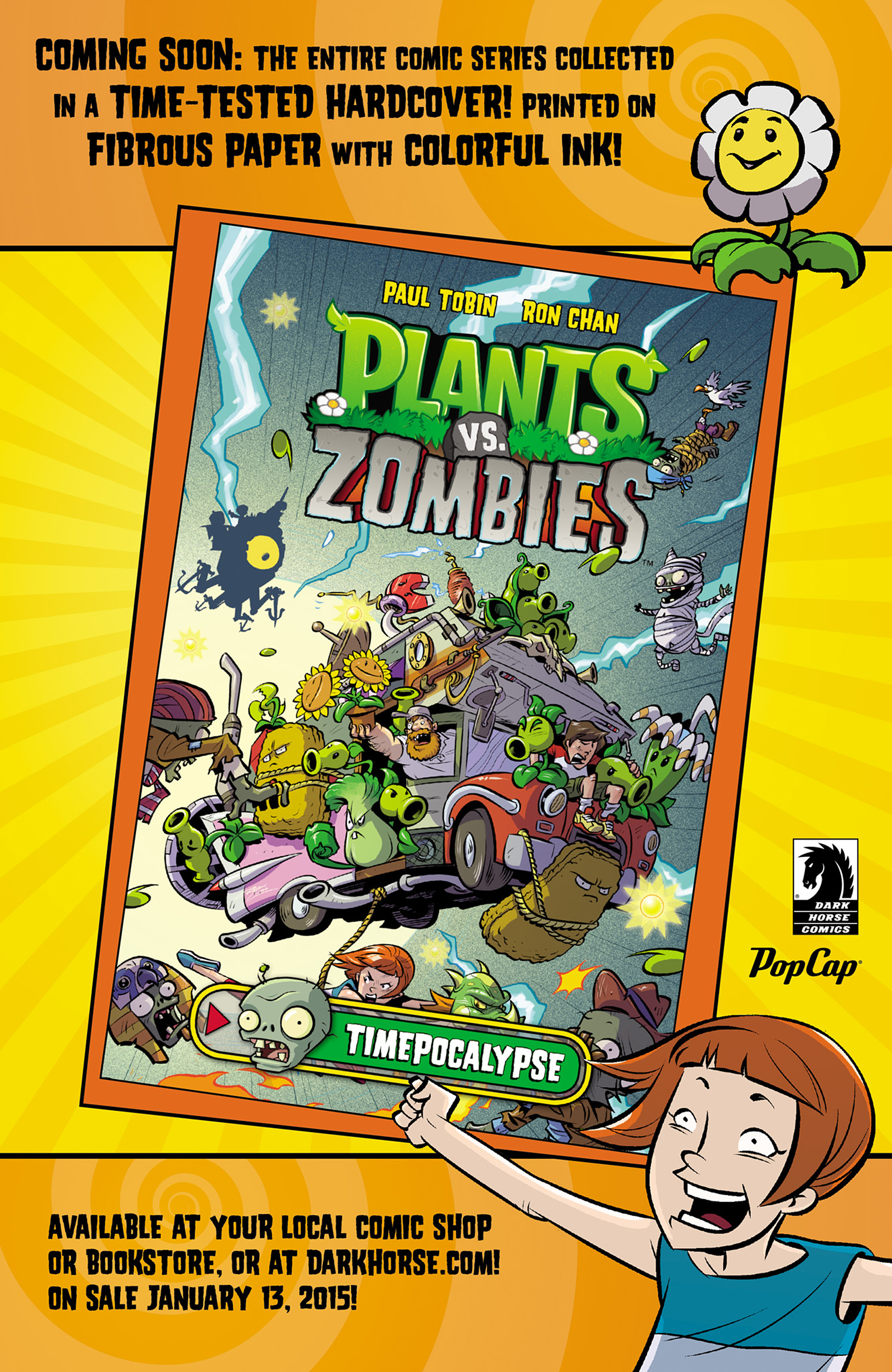 Read online Plants vs. Zombies: Timepocalypse comic -  Issue #6 - 16