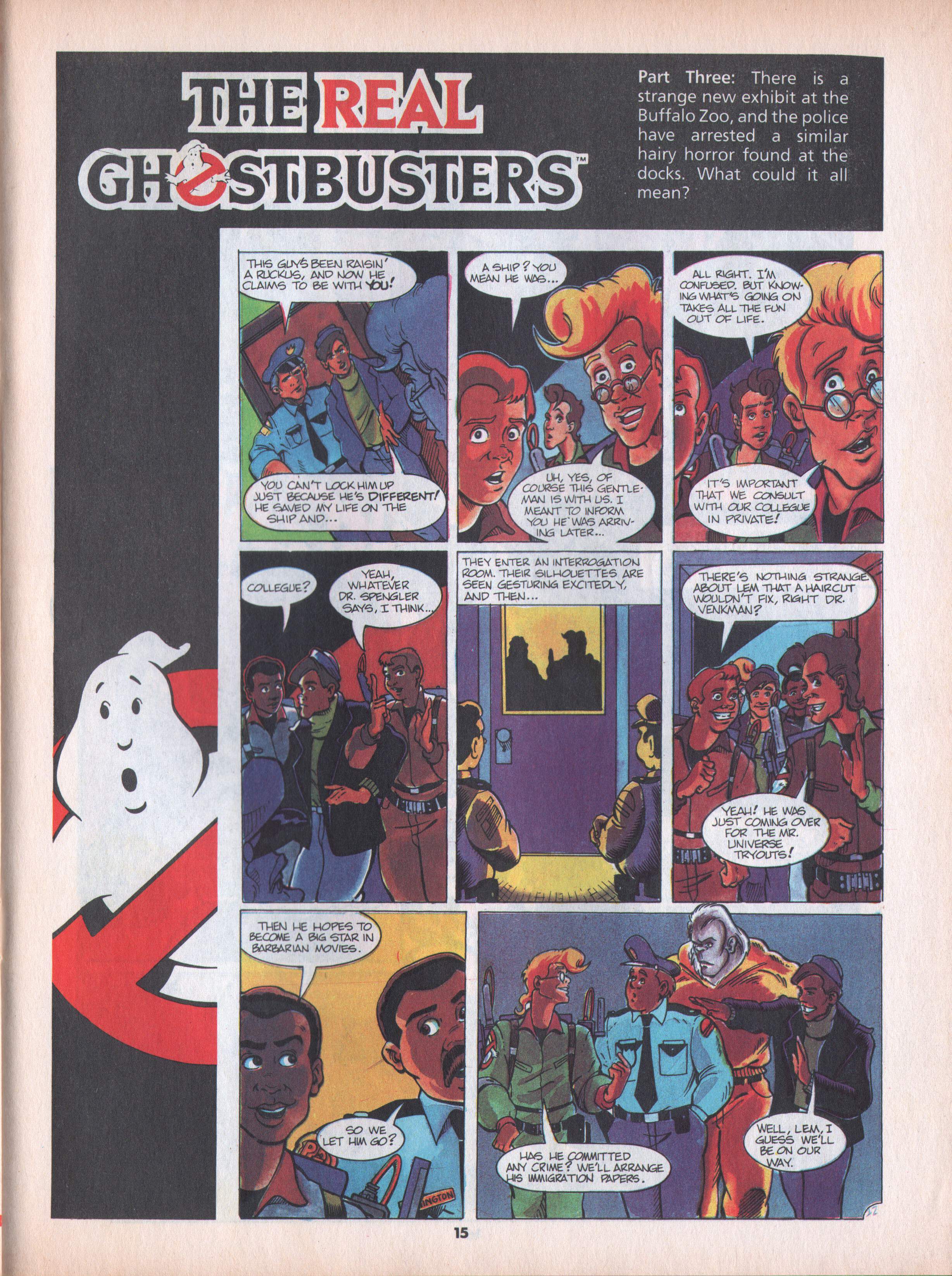 Read online The Real Ghostbusters comic -  Issue #144 - 7