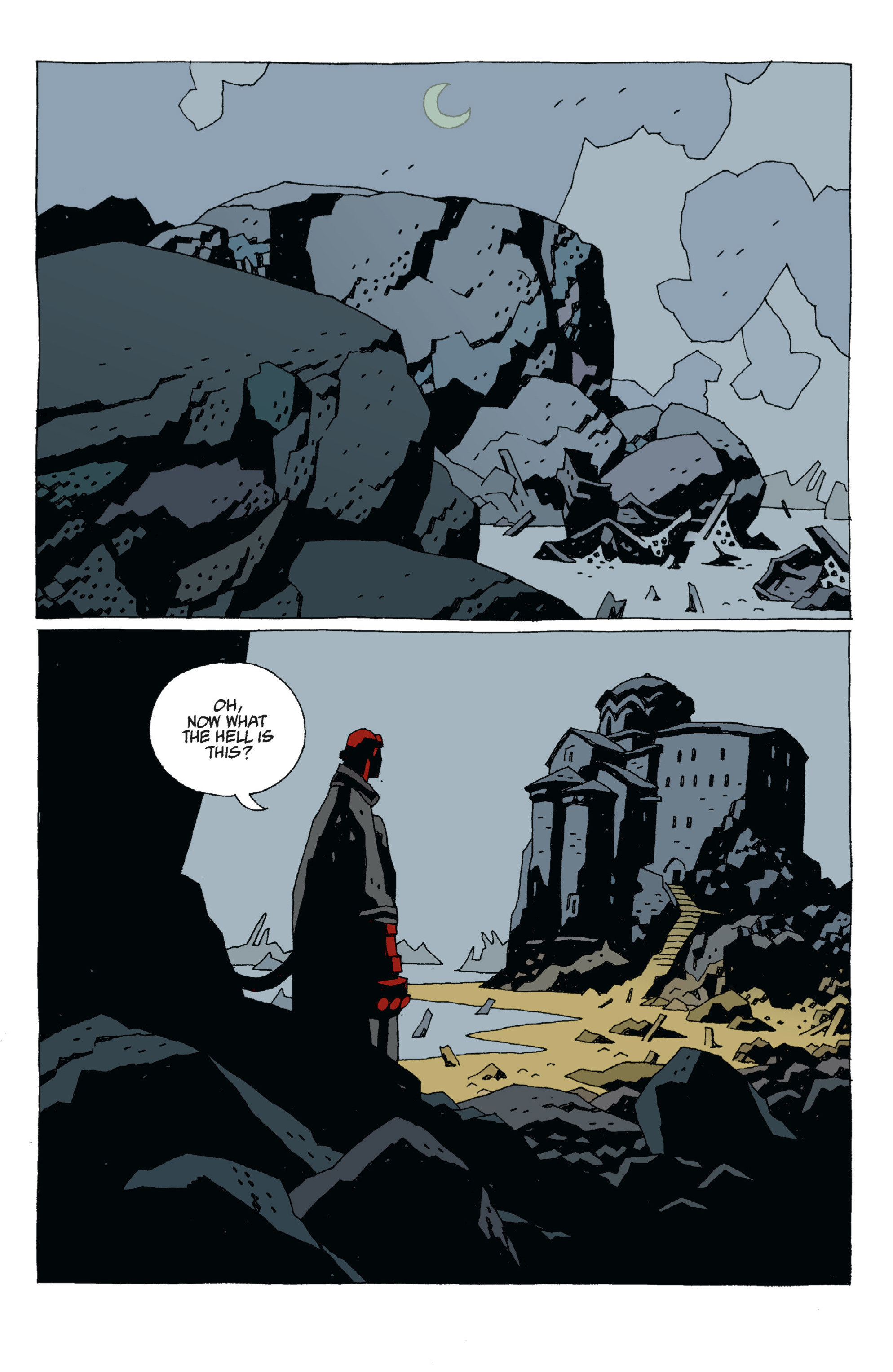 Read online Hellboy comic -  Issue #6 - 79
