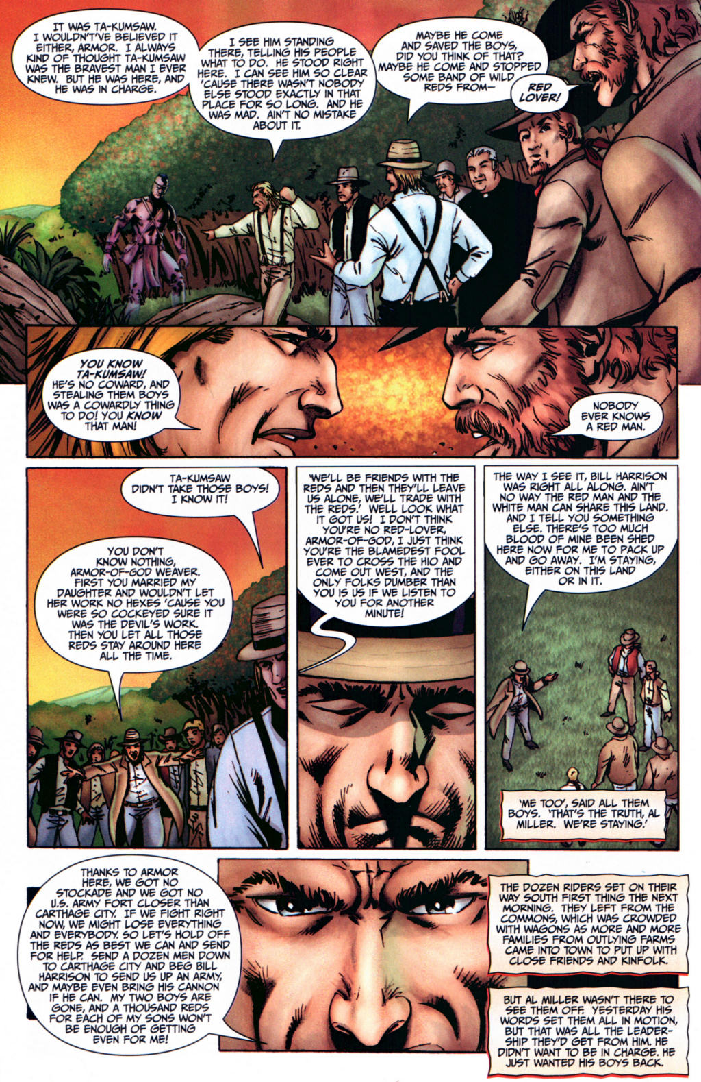 Read online Red Prophet: The Tales of Alvin Maker comic -  Issue #6 - 10