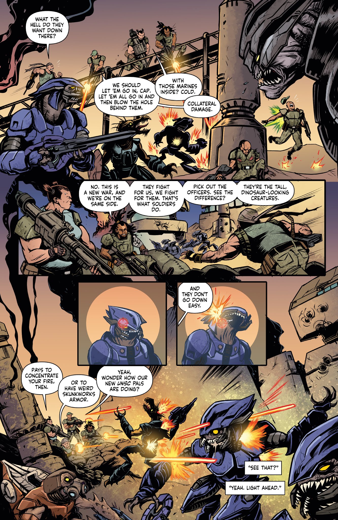 Read online Halo: Collateral Damage comic -  Issue #2 - 5