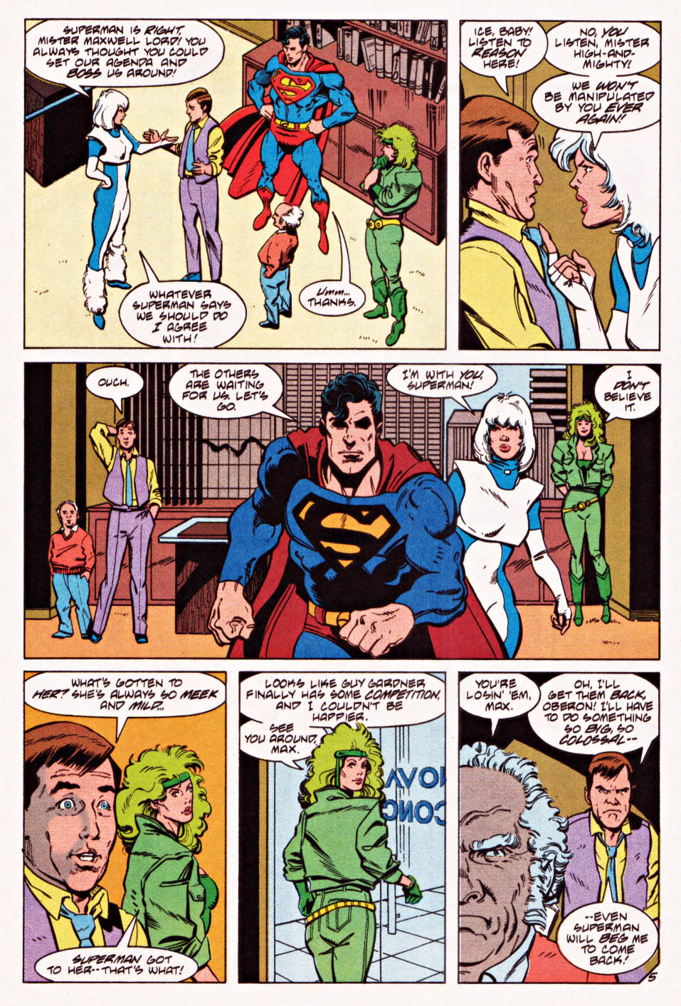 Read online Justice League America comic -  Issue #61 - 6