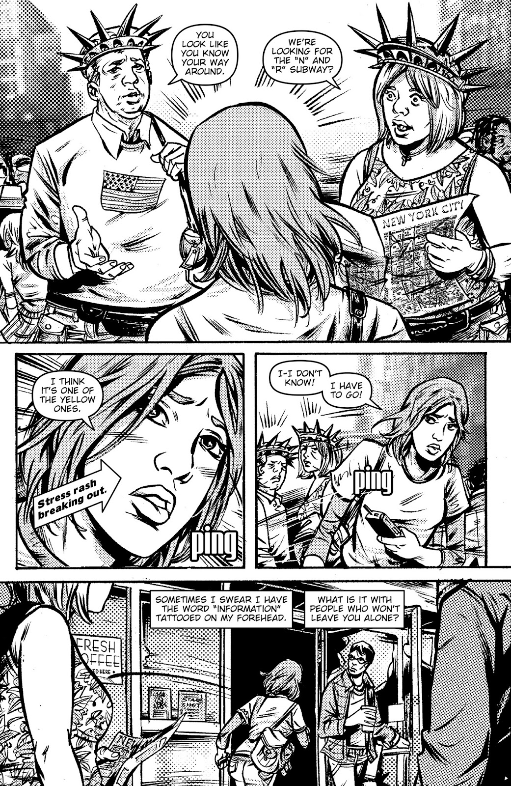 New York Four issue TPB - Page 13