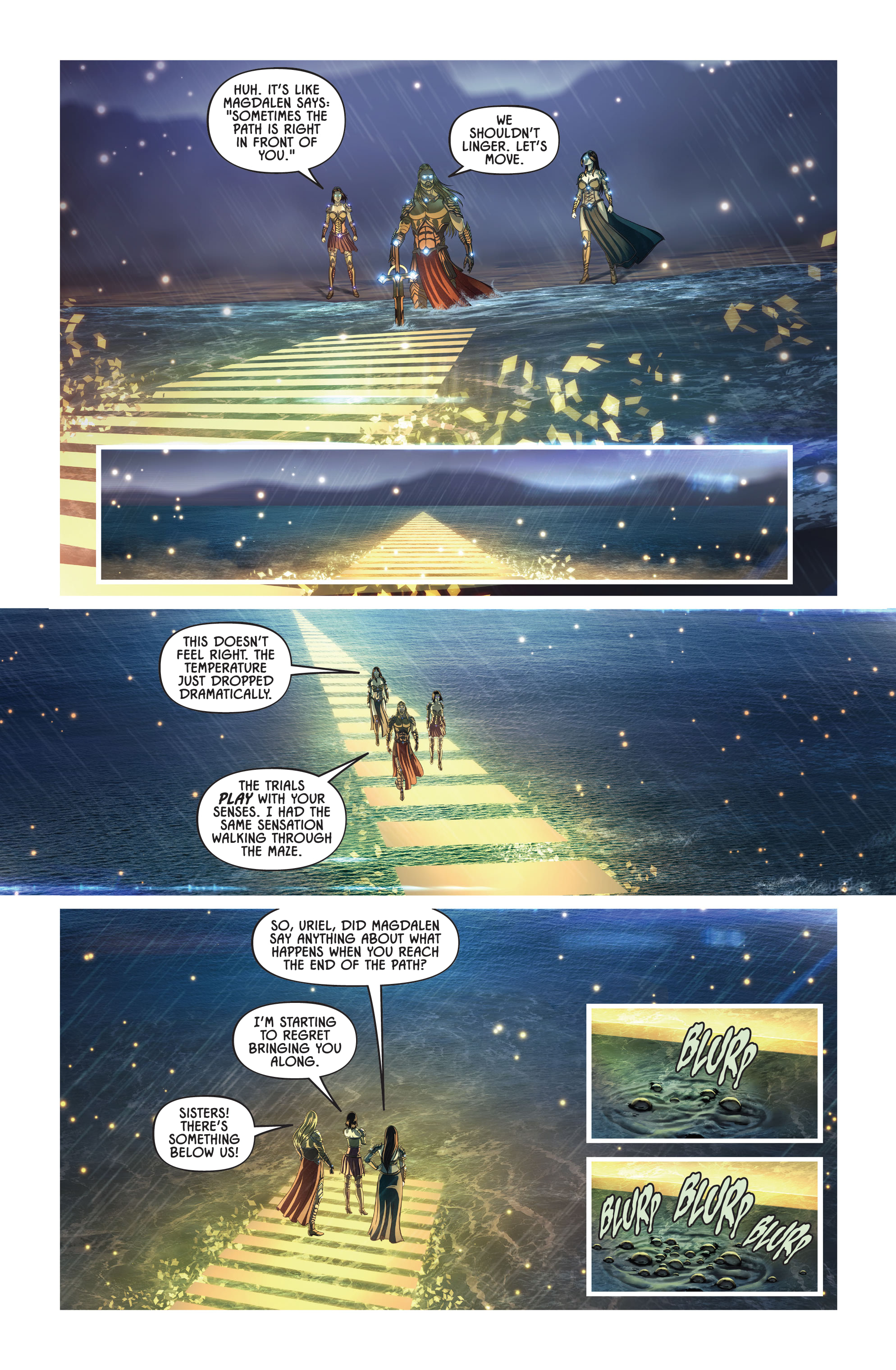 Read online Knights of the Golden Sun comic -  Issue #10 - 12