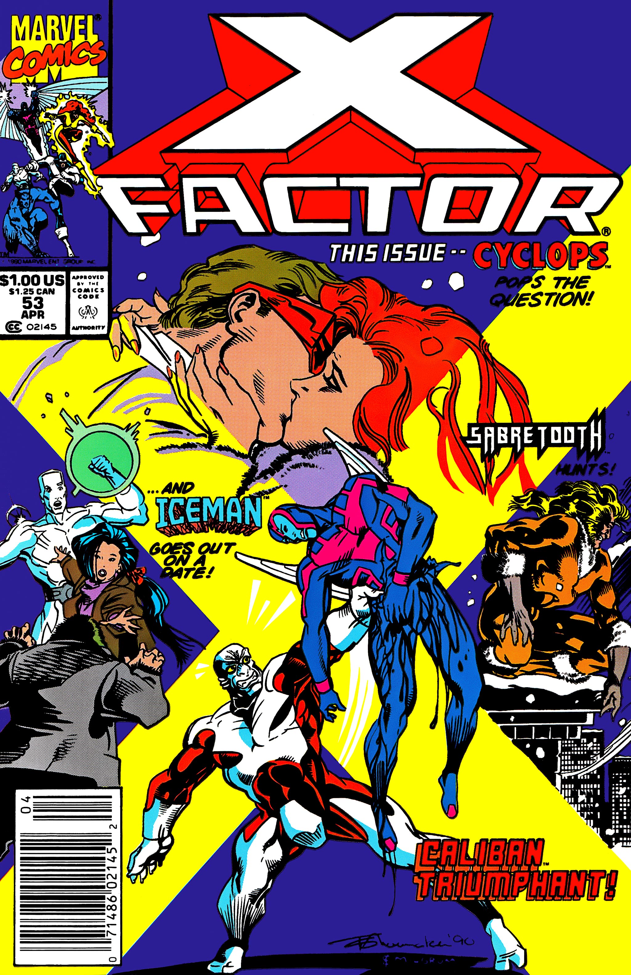 Read online X-Factor (1986) comic -  Issue #53 - 1