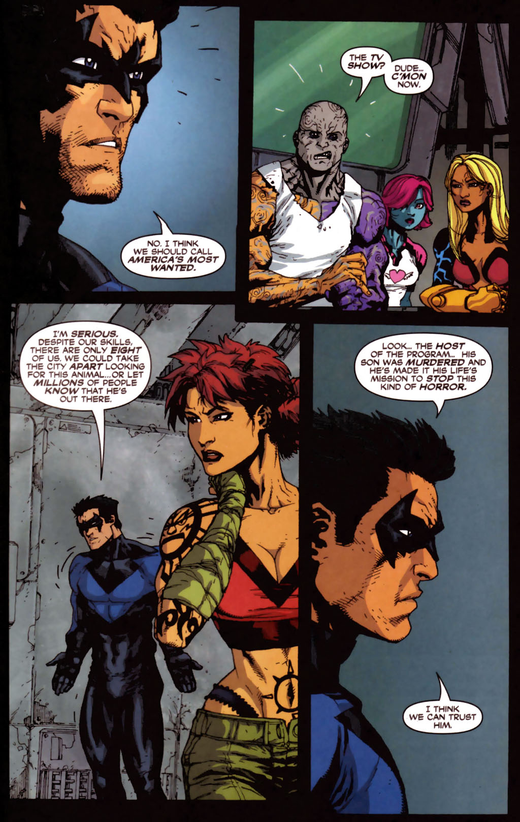 Read online Outsiders (2003) comic -  Issue #17 - 21