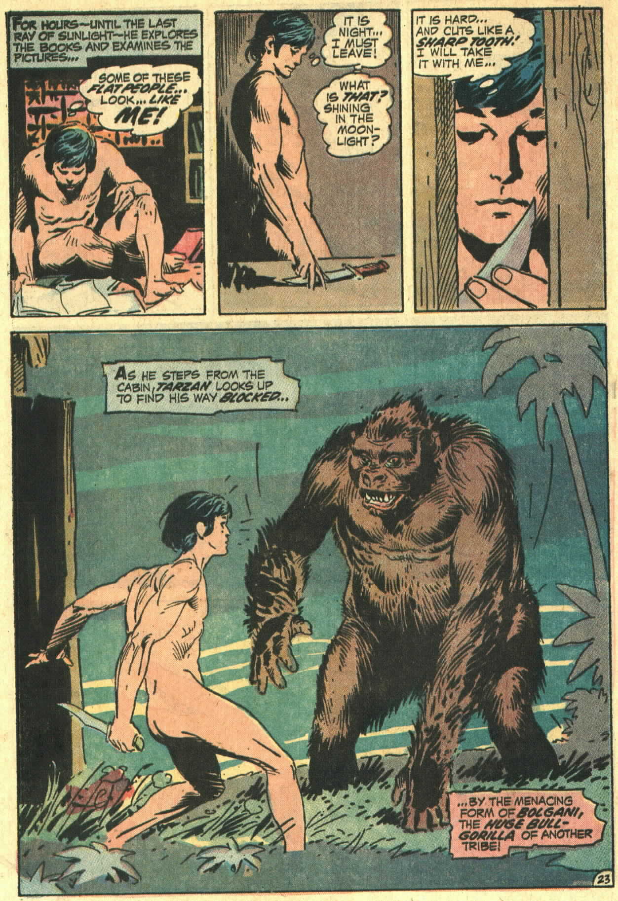 Read online Tarzan (1972) comic -  Issue #207 - 24