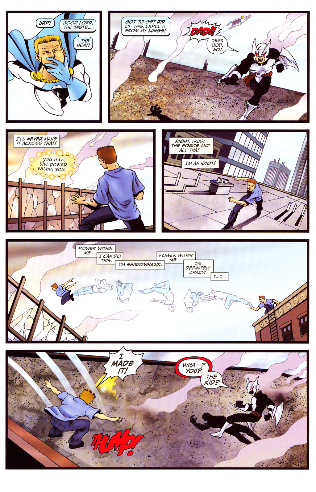 Read online ShadowHawk (2005) comic -  Issue #12 - 17