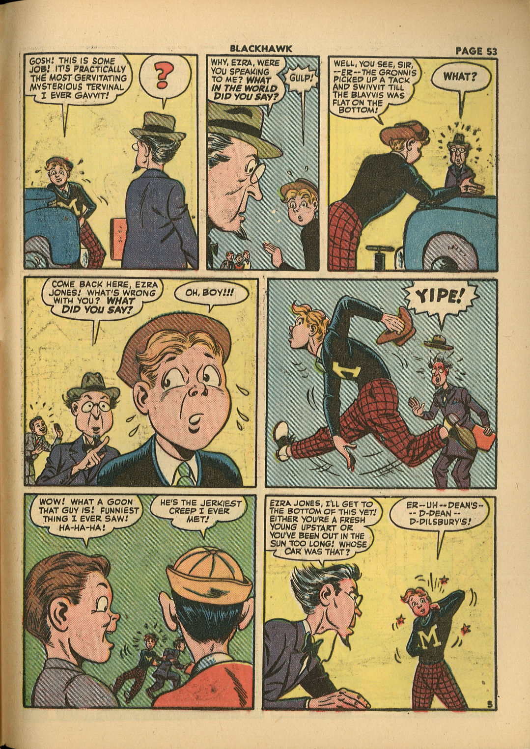 Read online Blackhawk (1957) comic -  Issue #9 - 55