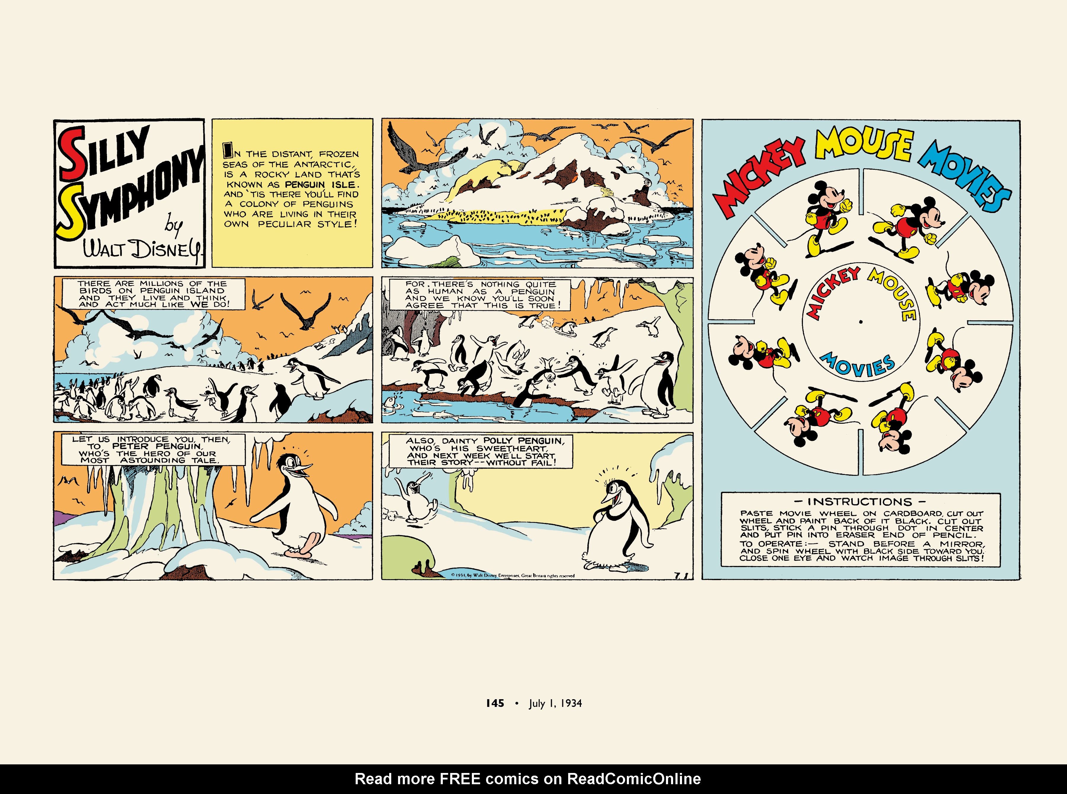 Read online Walt Disney's Silly Symphonies 1932-1935: Starring Bucky Bug and Donald Duck comic -  Issue # TPB (Part 2) - 45