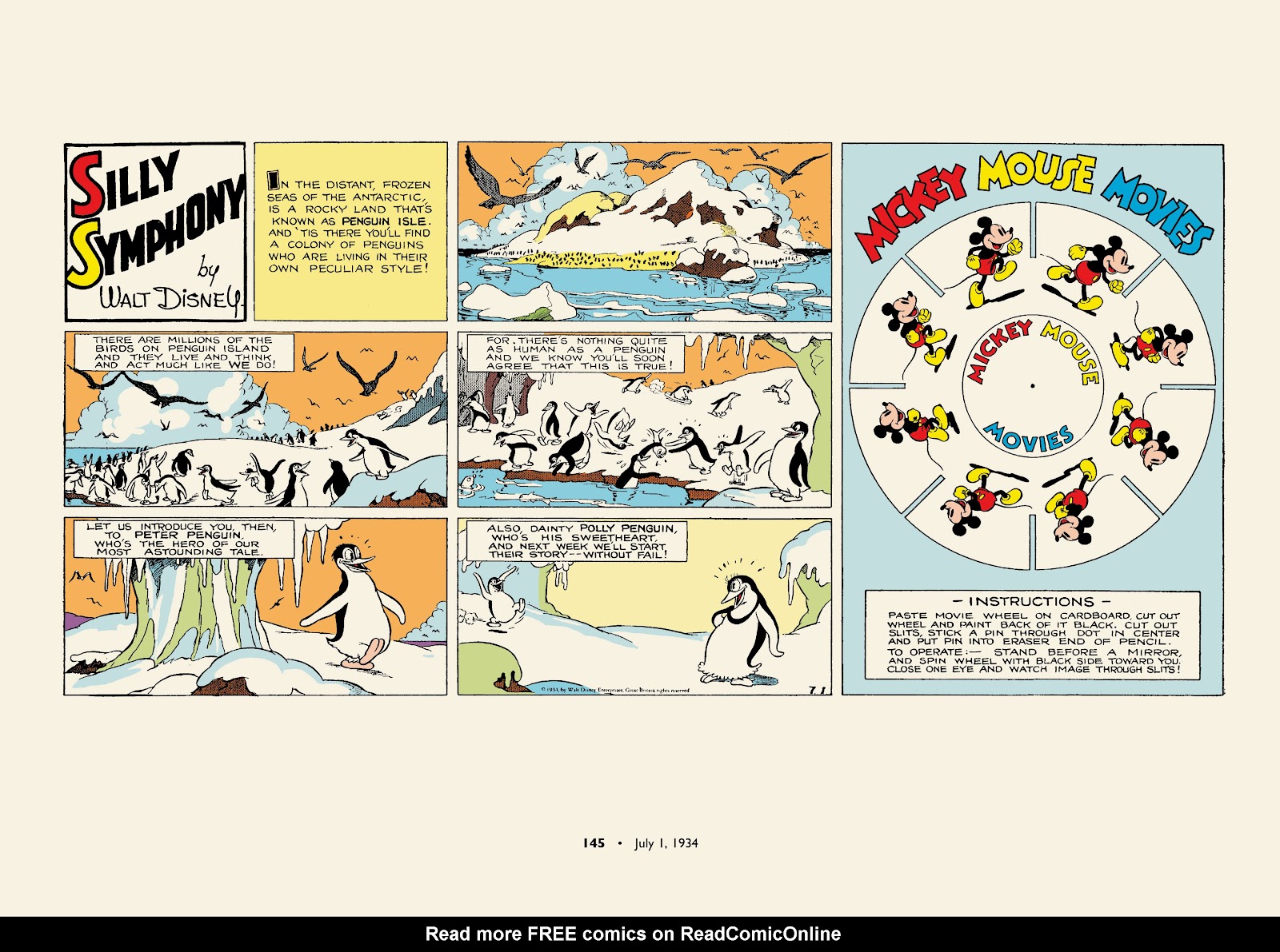 Walt Disney's Silly Symphonies 1932-1935: Starring Bucky Bug and Donald Duck issue TPB (Part 2) - Page 45