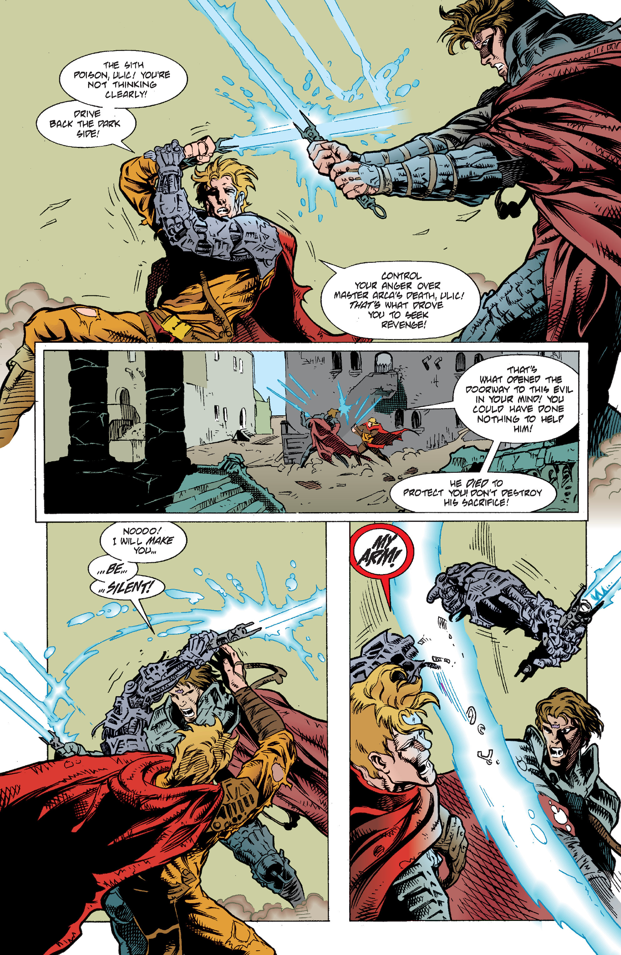 Read online Star Wars: Tales of the Jedi - The Sith War comic -  Issue #5 - 23