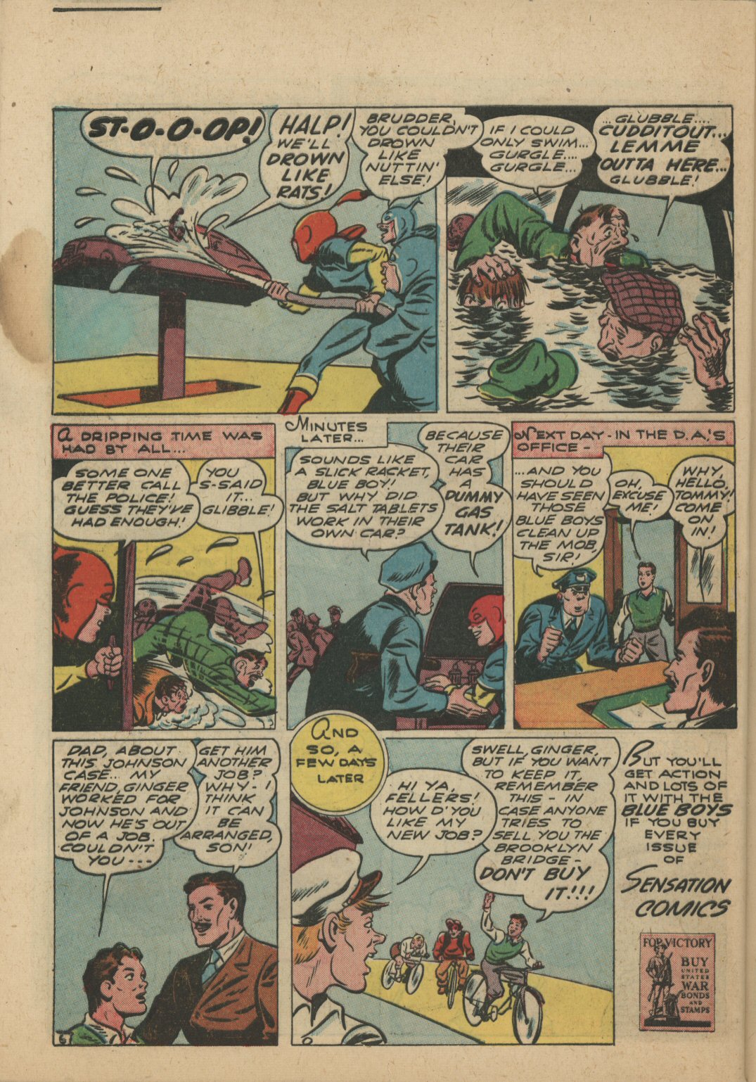 Read online Sensation (Mystery) Comics comic -  Issue #21 - 46