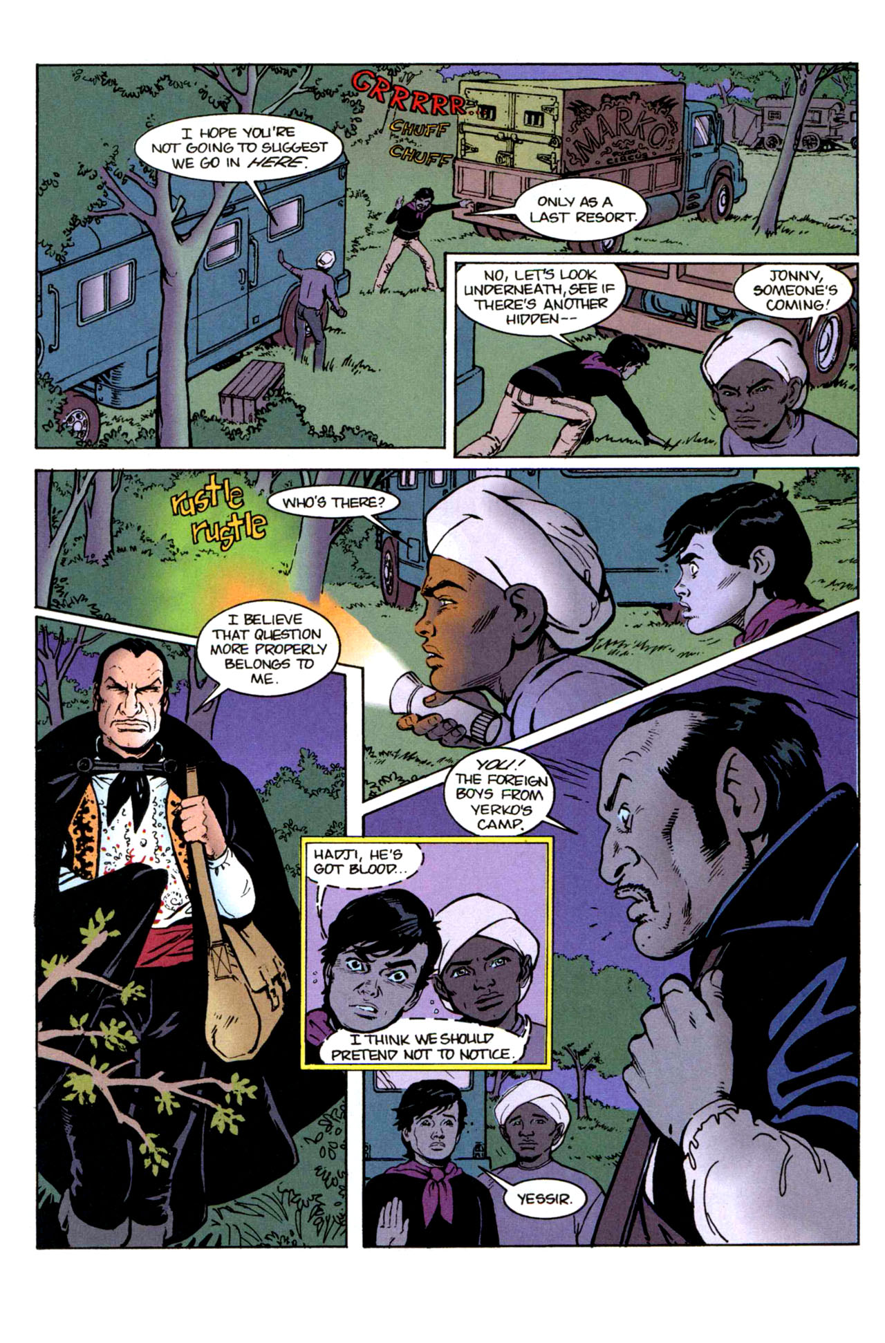 Read online The Real Adventures of Jonny Quest comic -  Issue #2 - 17