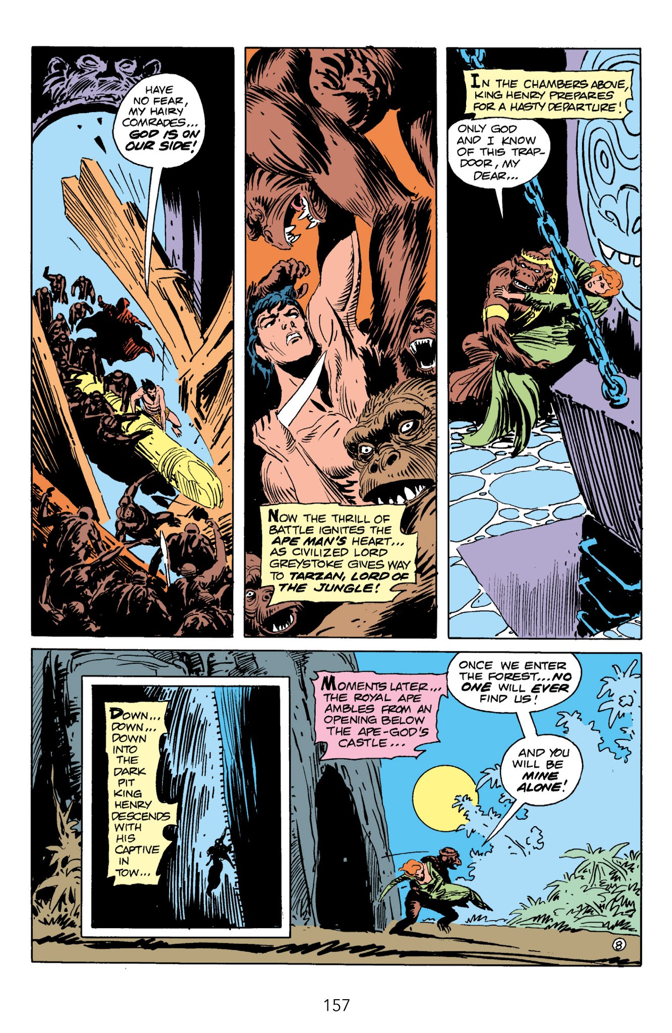 Read online Edgar Rice Burroughs' Tarzan The Joe Kubert Years comic -  Issue # TPB 3 (Part 2) - 48