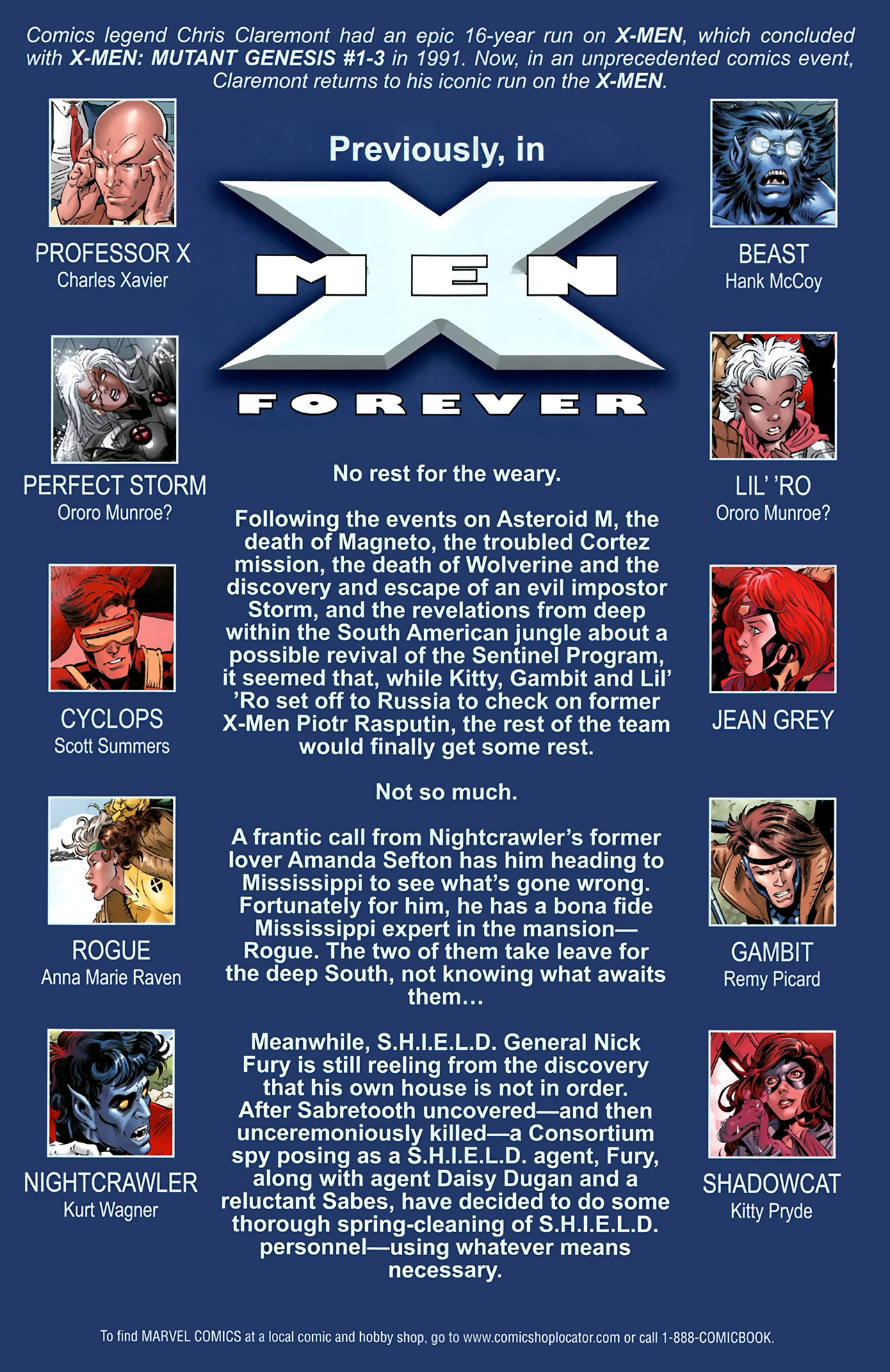 Read online X-Men Forever (2009) comic -  Issue #16 - 2