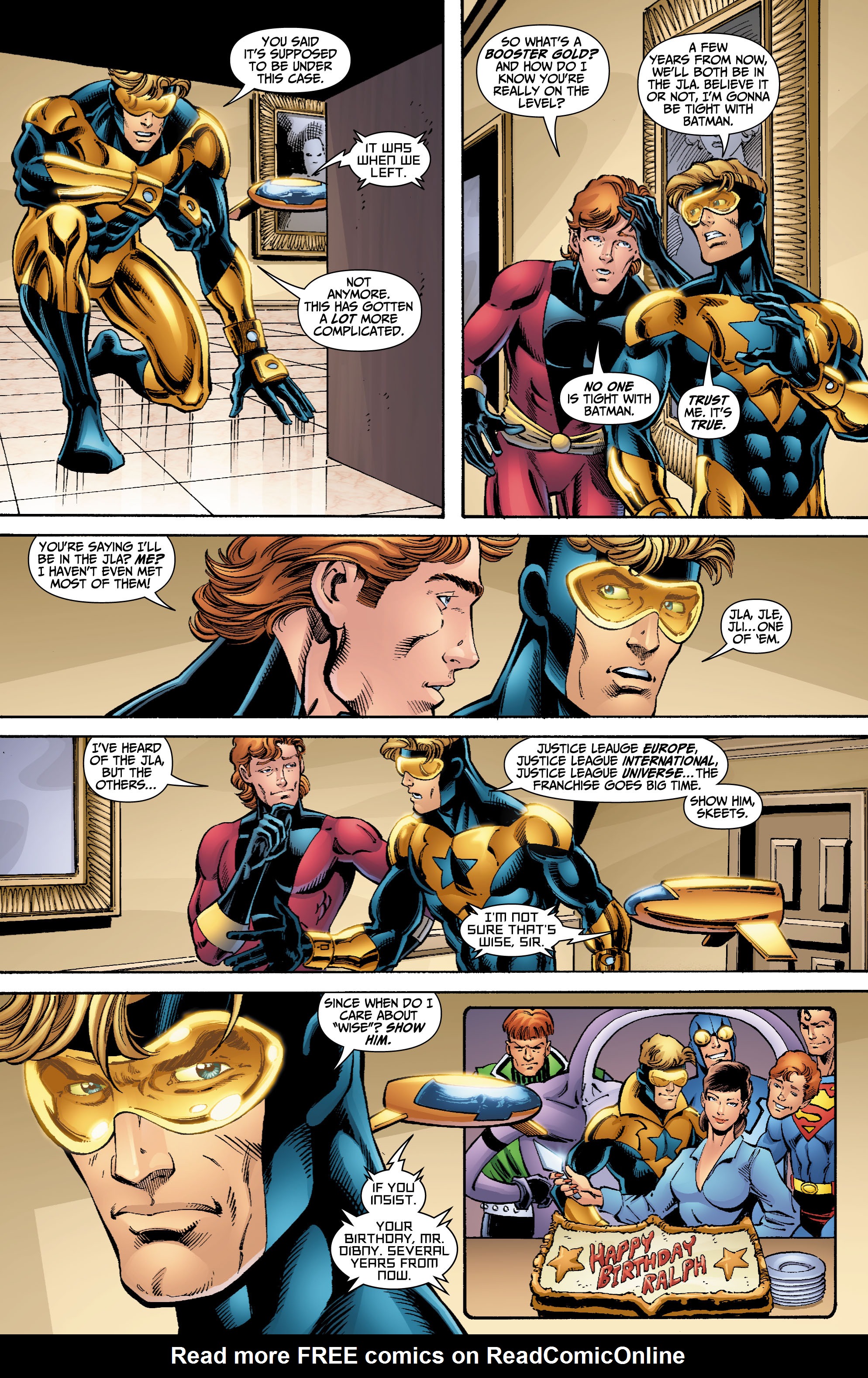 Read online Booster Gold (2007) comic -  Issue #15 - 14