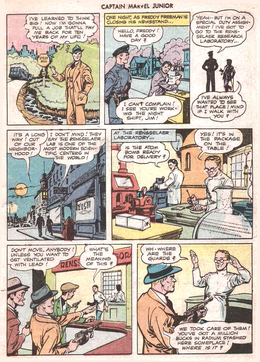 Read online Captain Marvel, Jr. comic -  Issue #53 - 4