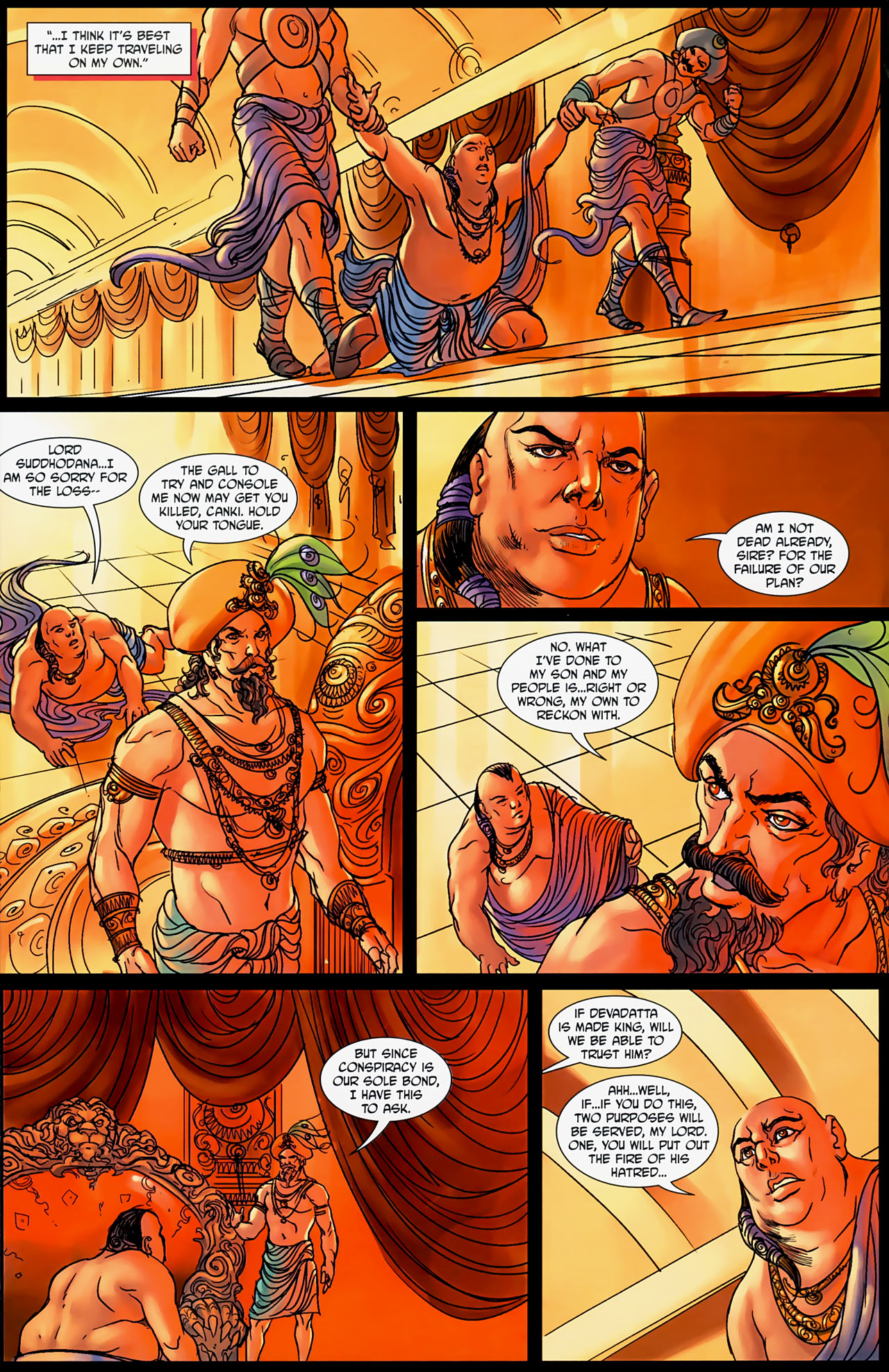 Read online Deepak Chopra's Buddha: A Story of Enlightenment comic -  Issue #4 - 16