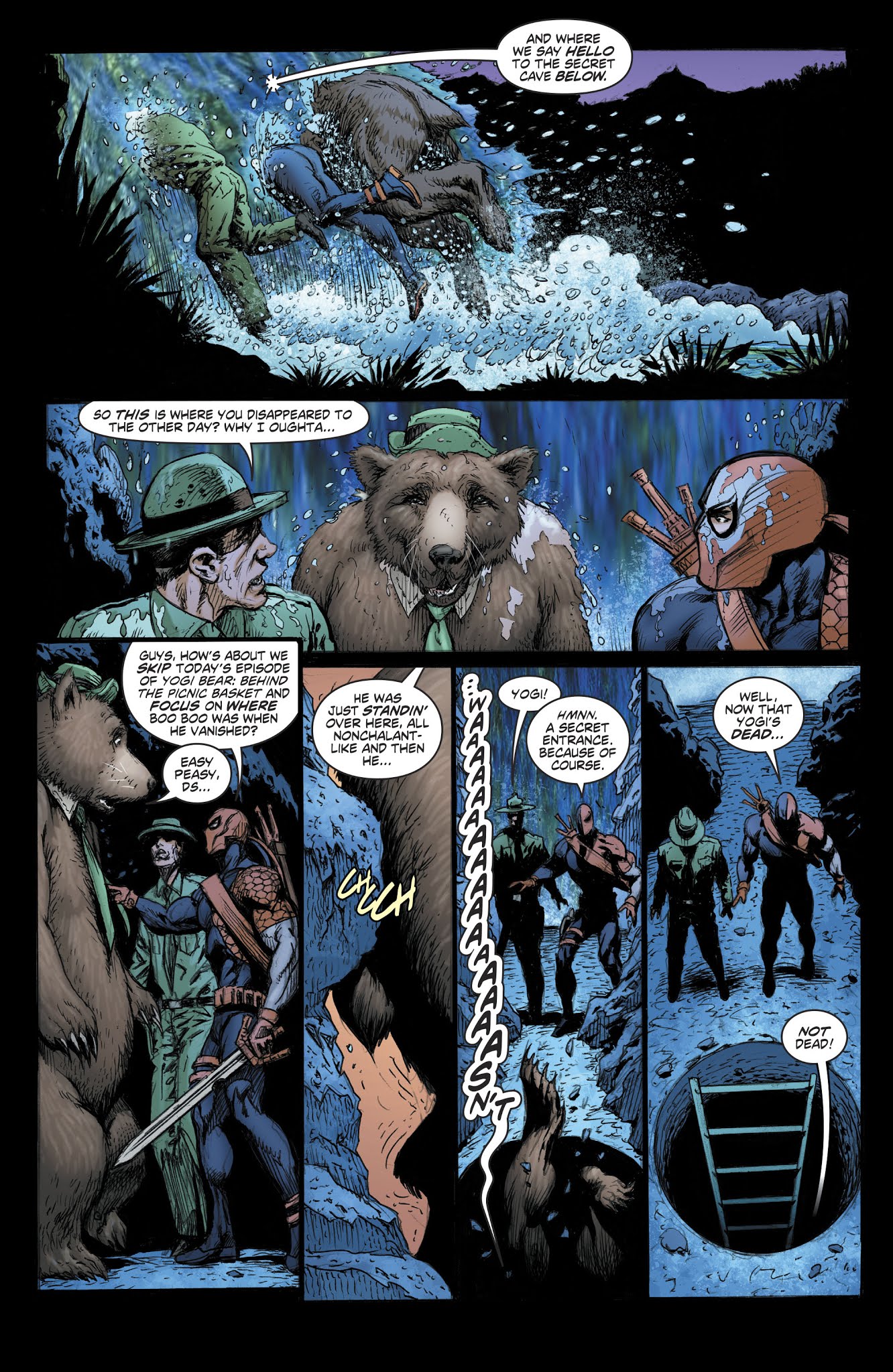 Read online Deathstroke/Yogi Bear Special comic -  Issue # Full - 22