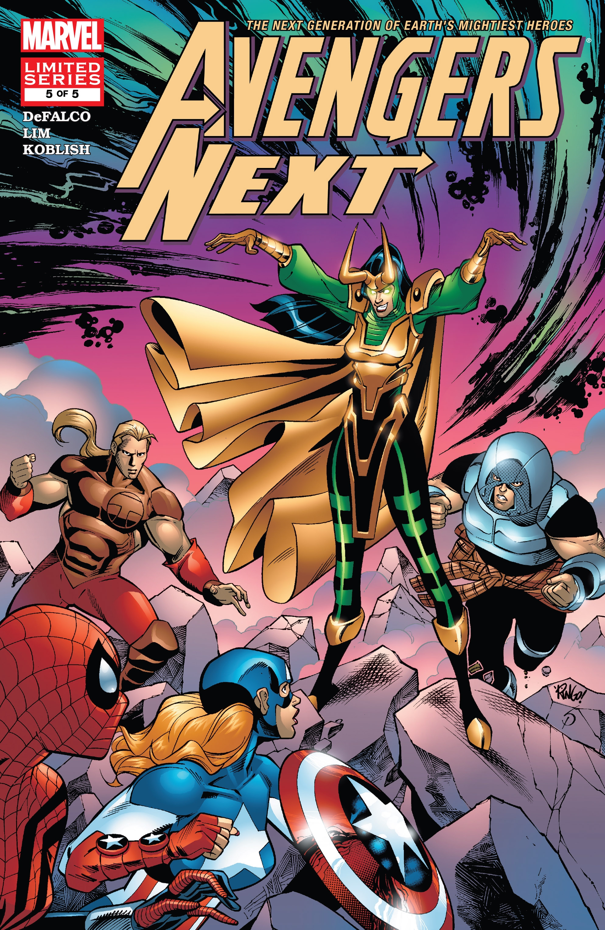 Read online Ms. Fantastic (Marvel)(MC2) - Avengers Next (2007) comic -  Issue #5 - 1