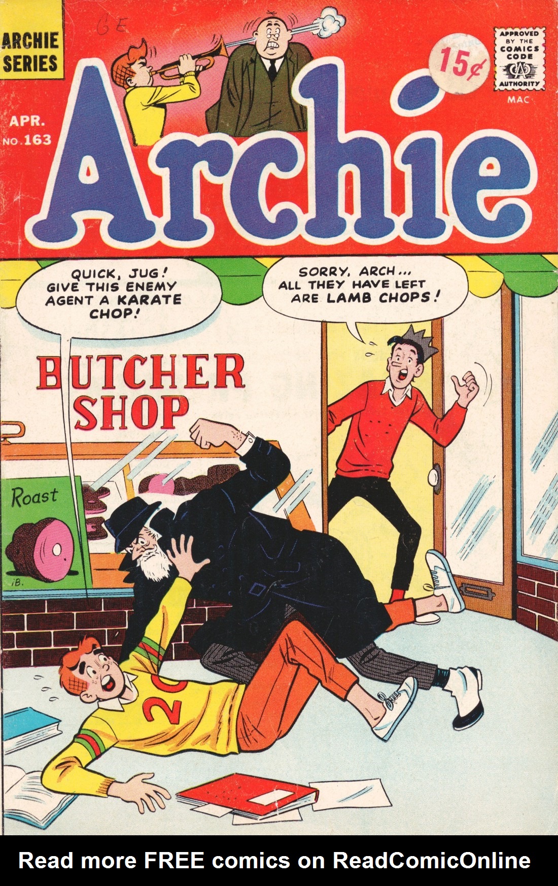 Read online Archie (1960) comic -  Issue #163 - 1