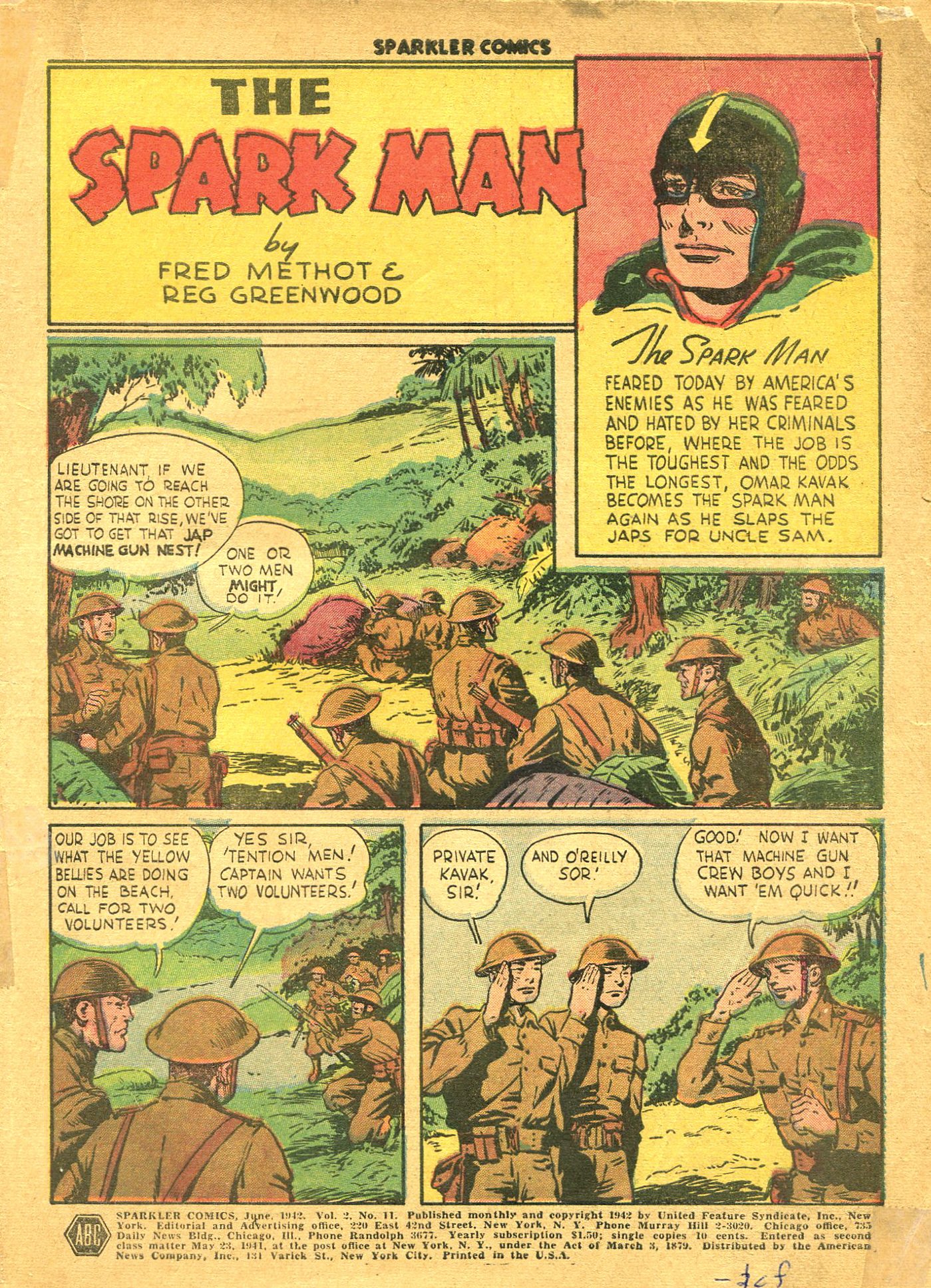 Read online Sparkler Comics comic -  Issue #11 - 3