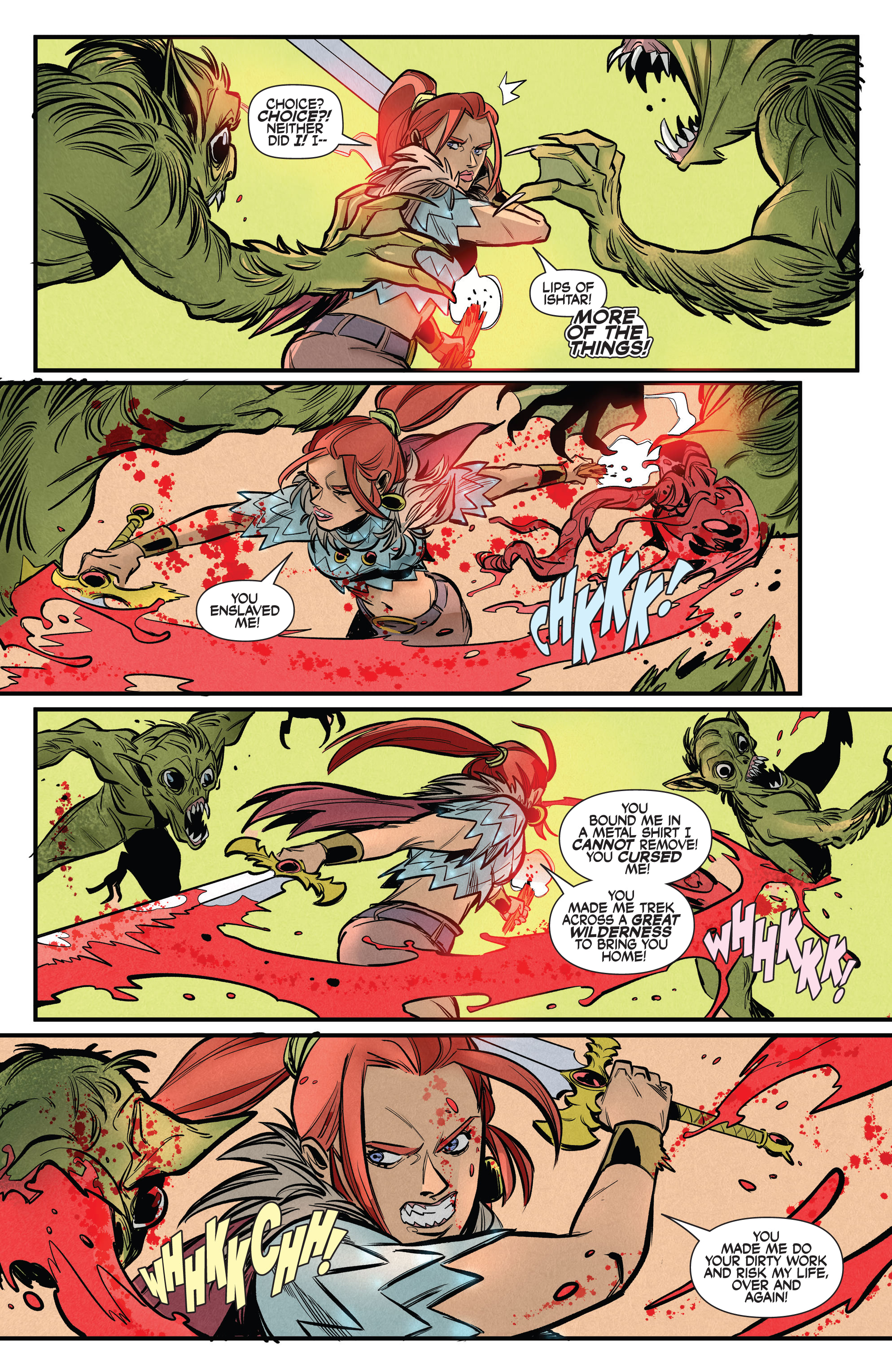 Read online Immortal Red Sonja comic -  Issue #5 - 11