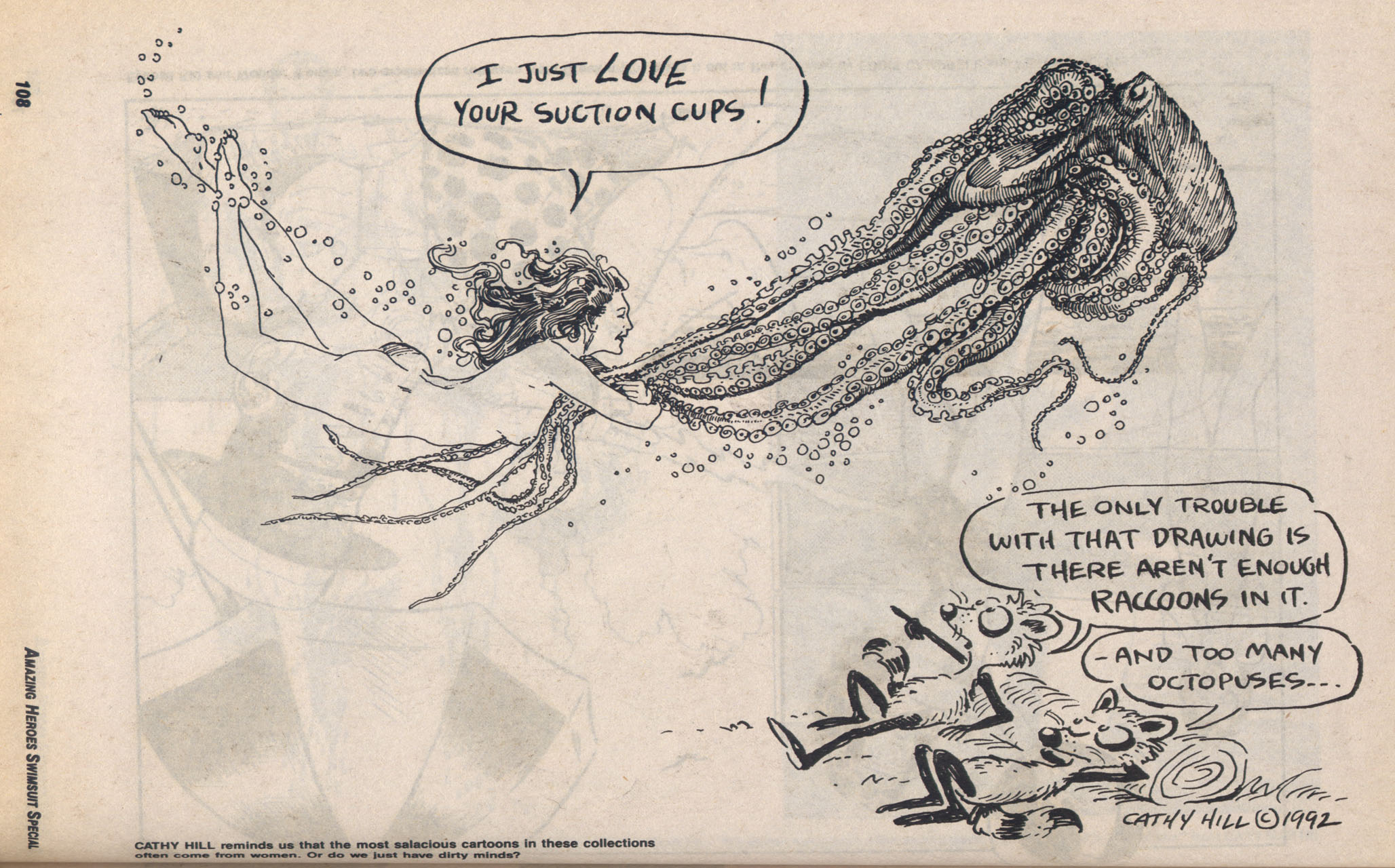 Read online Amazing Heroes Swimsuit Special comic -  Issue # TPB 3 - 107