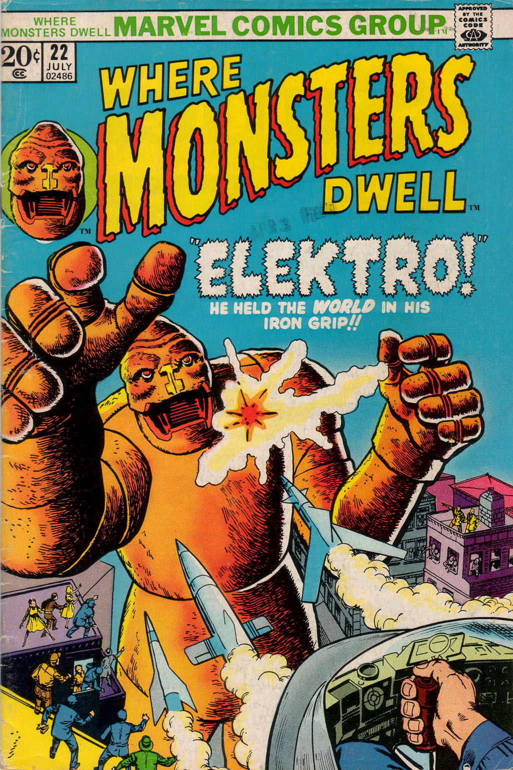 Read online Where Monsters Dwell (1970) comic -  Issue #22 - 1