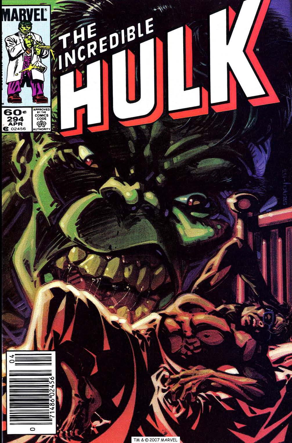 Read online The Incredible Hulk (1968) comic -  Issue #294 - 1