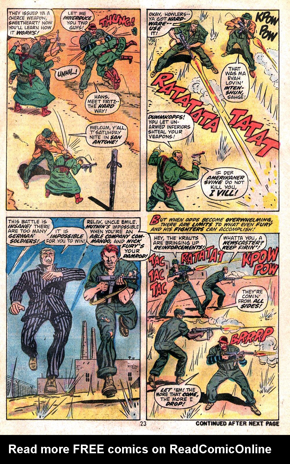 Read online Sgt. Fury comic -  Issue #120 - 25