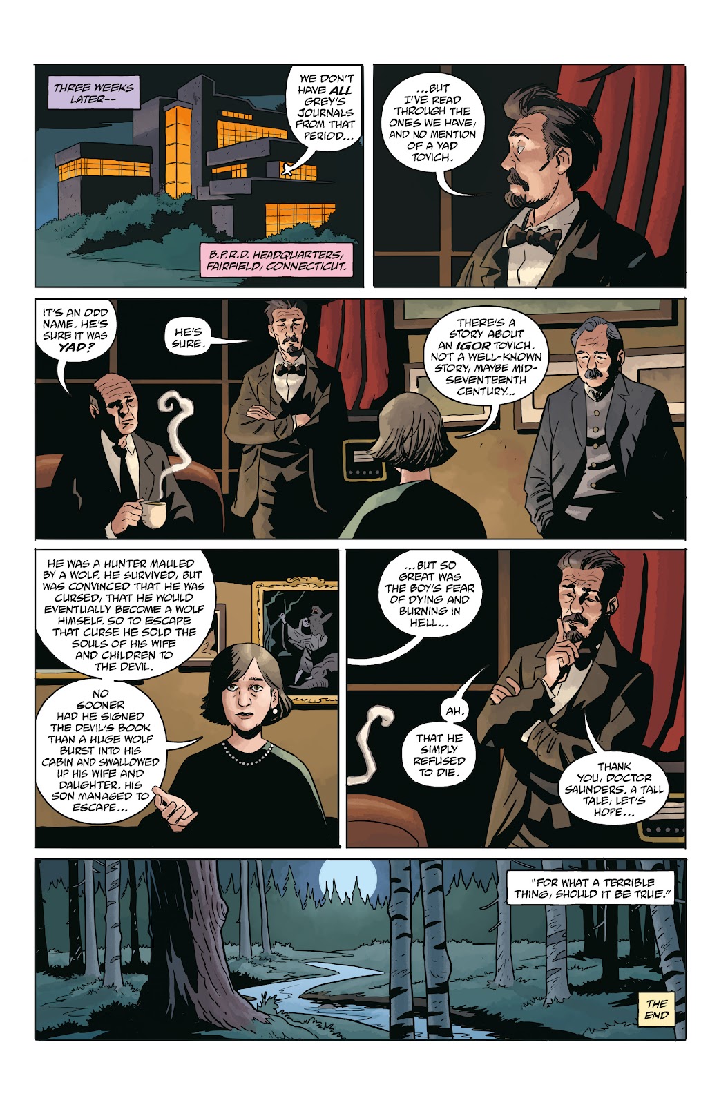 Hellboy and the B.P.R.D.: Long Night at Goloski Station issue Full - Page 24