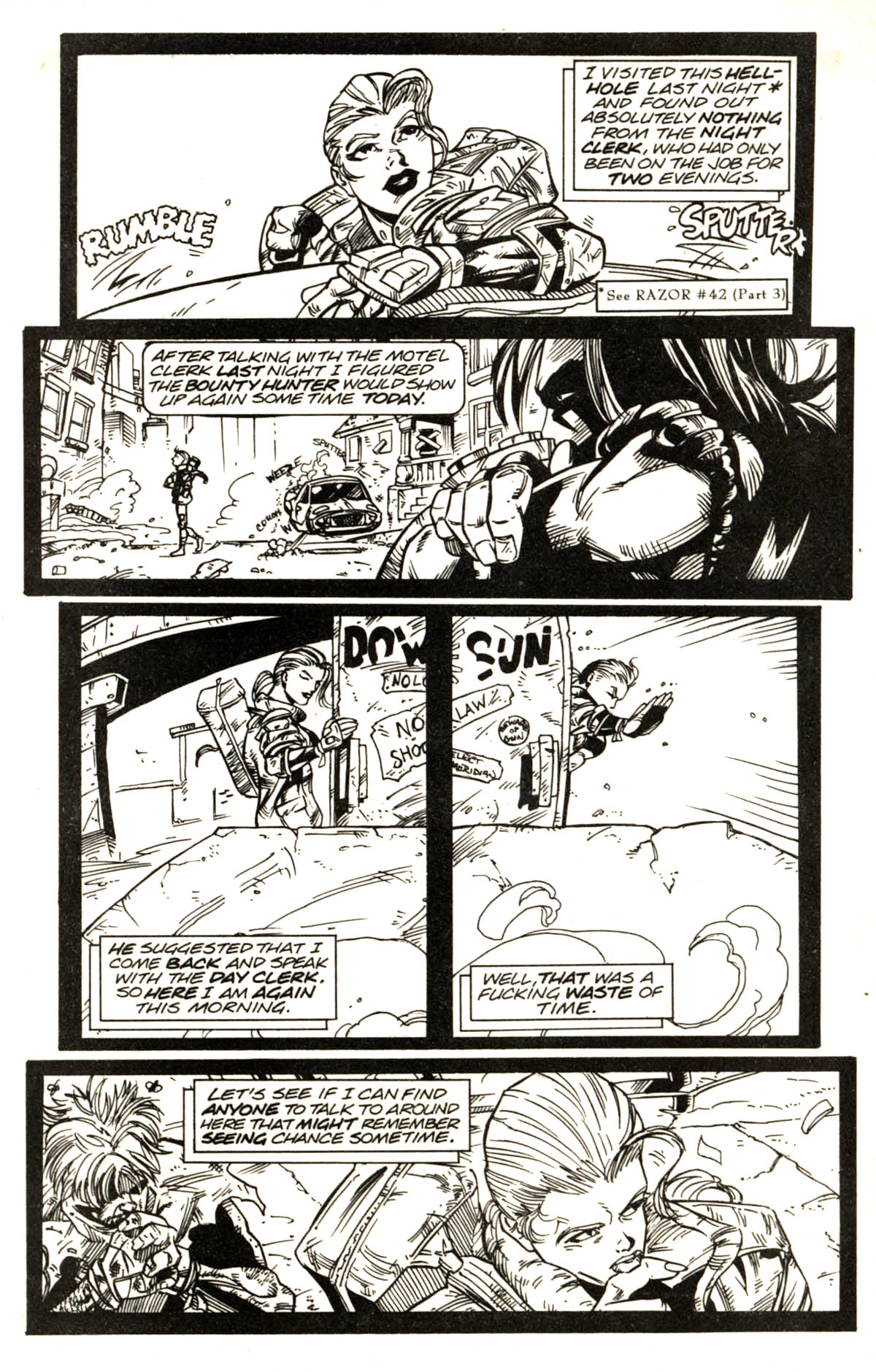 Read online Razor: Uncut comic -  Issue #48 - 6