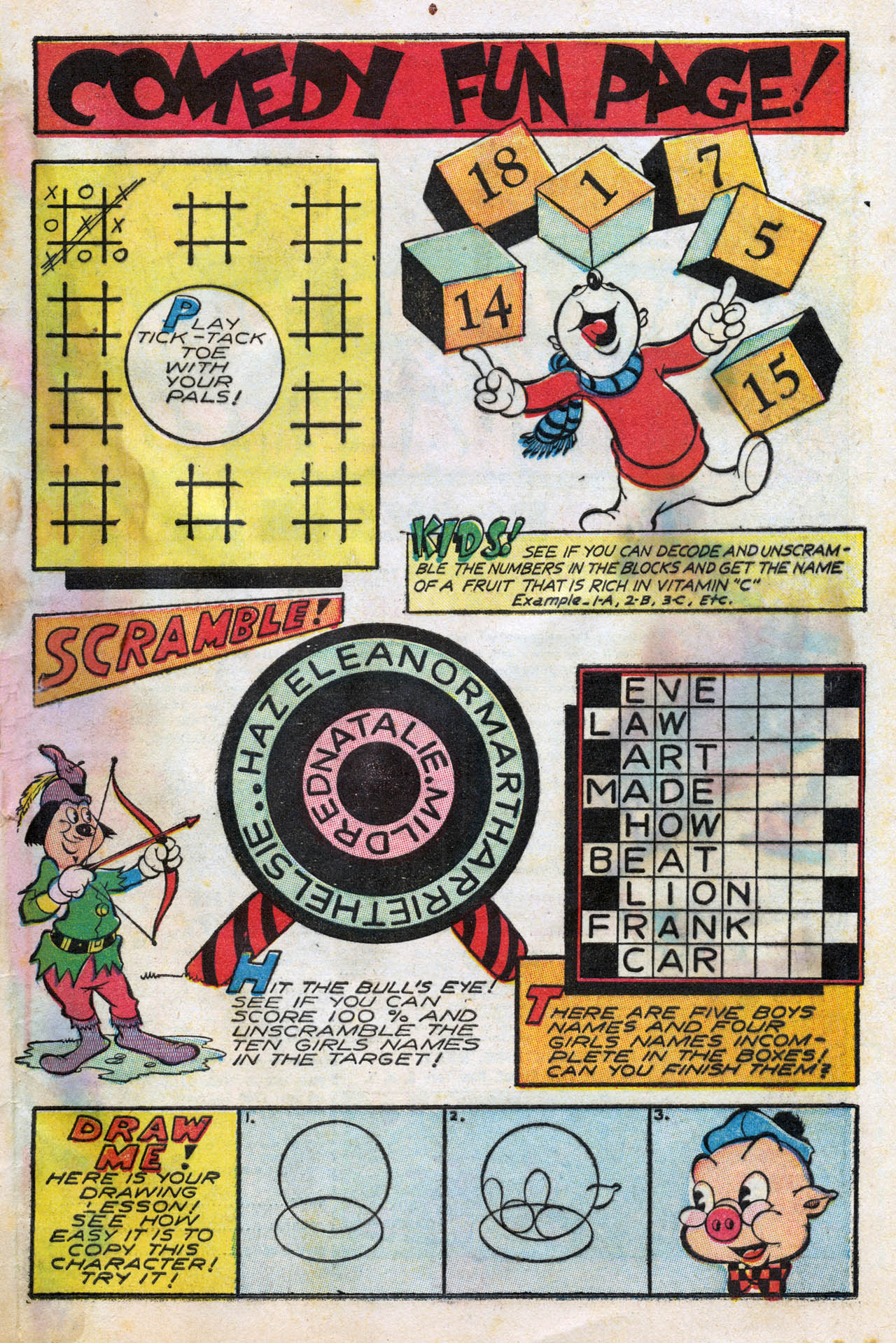 Read online Comedy Comics (1942) comic -  Issue #27 - 33