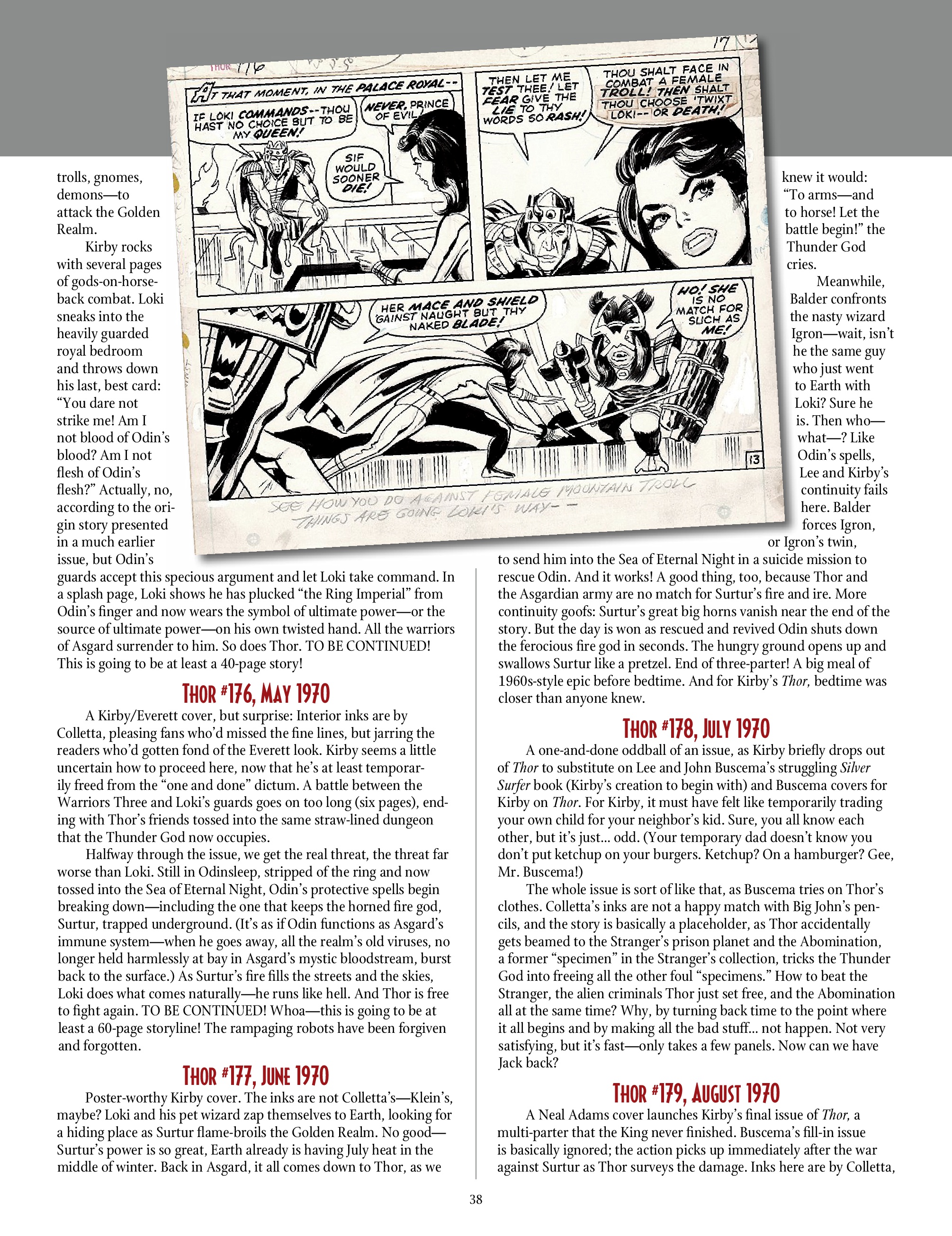 Read online The Jack Kirby Collector comic -  Issue #78 - 40