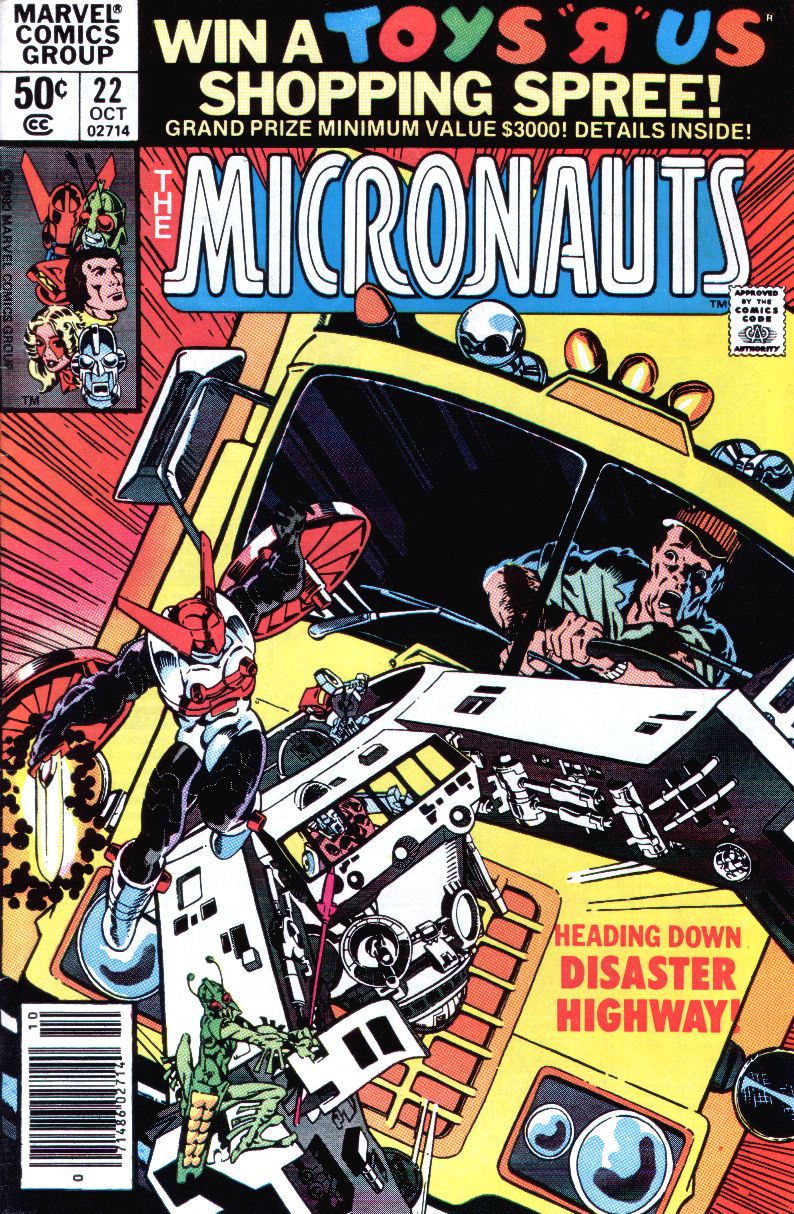 Read online Micronauts (1979) comic -  Issue #22 - 1