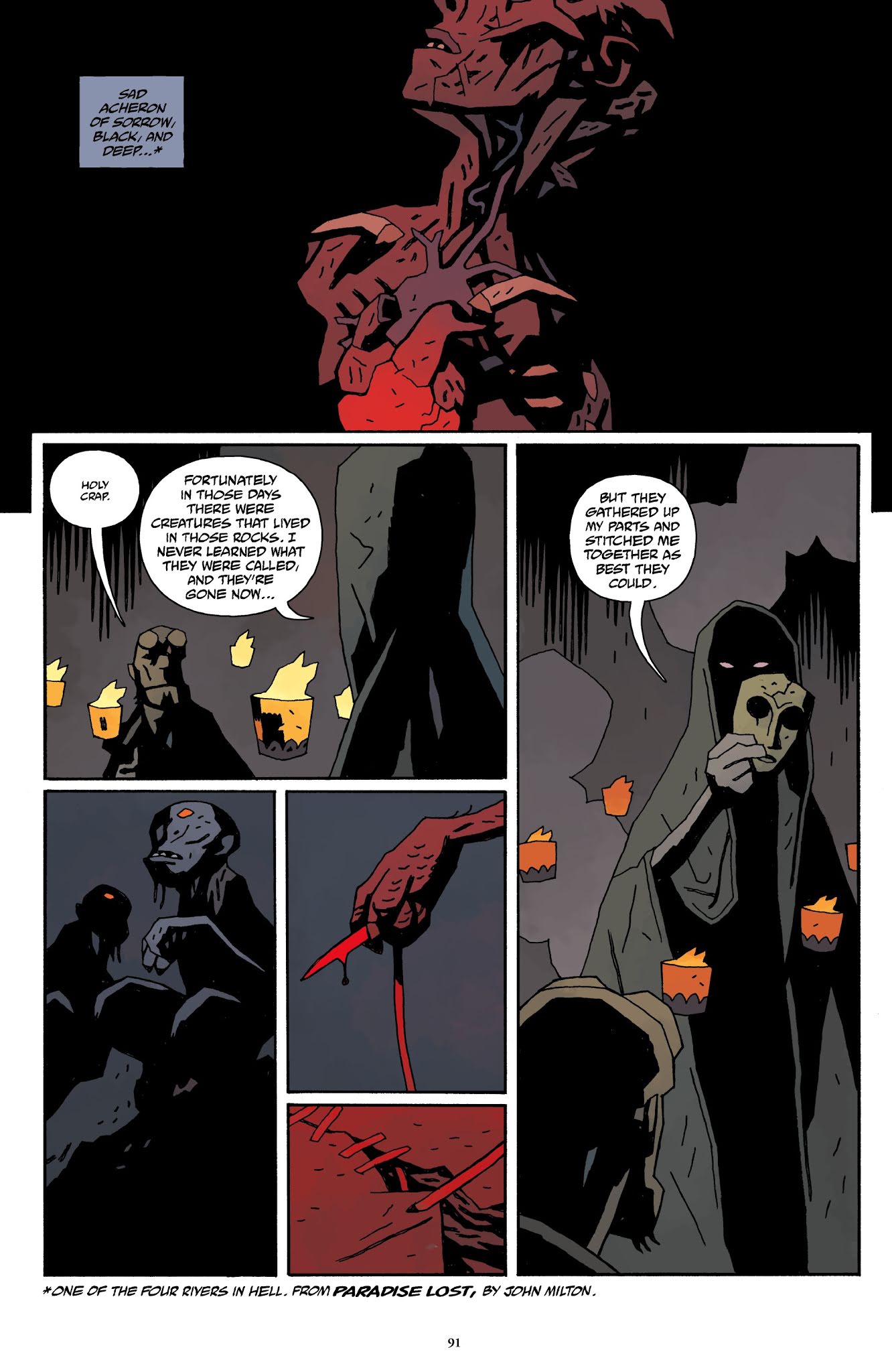 Read online Hellboy Omnibus comic -  Issue # TPB 4 (Part 1) - 92