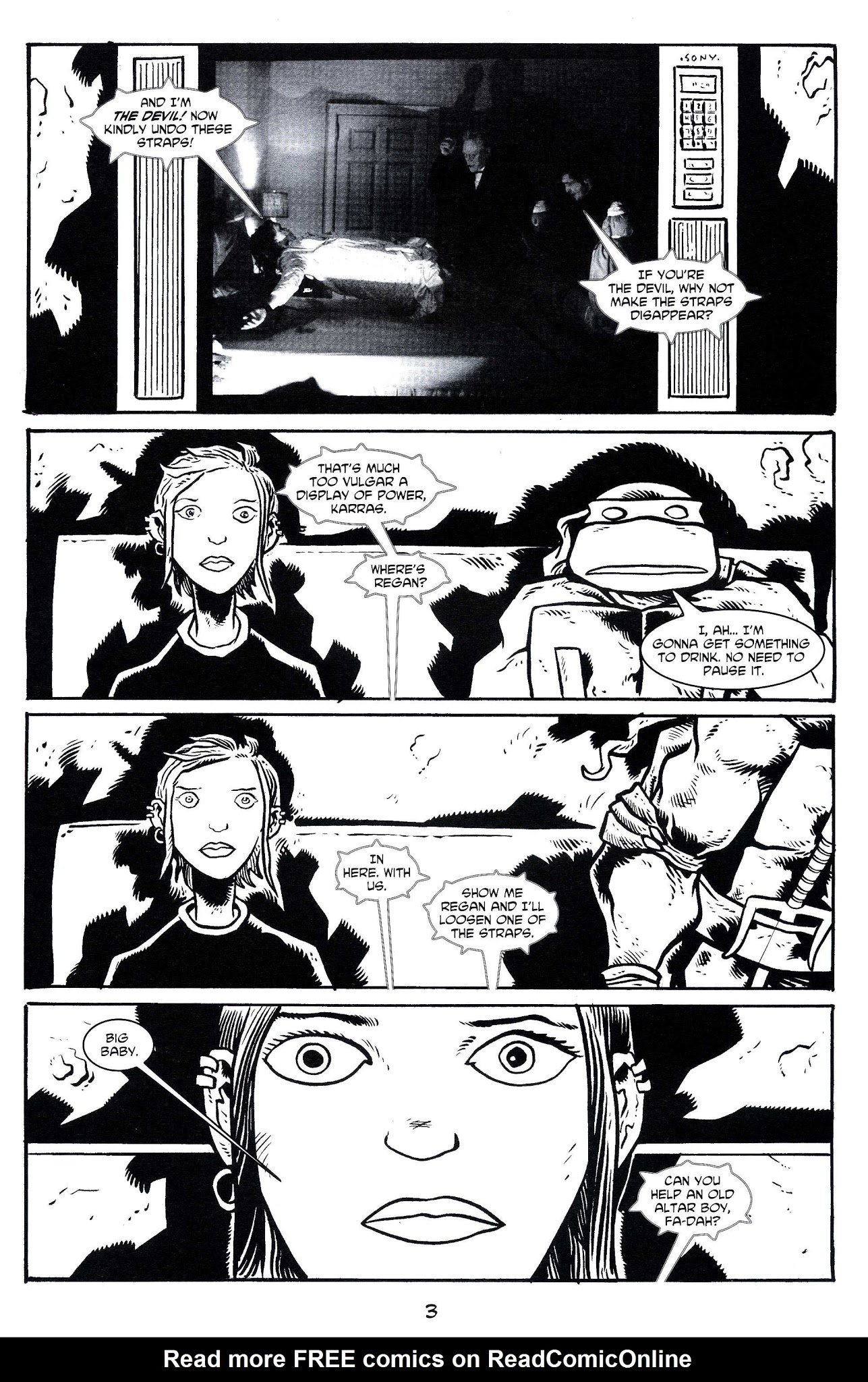 Read online Raphael Bad Moon Rising comic -  Issue #1 - 5
