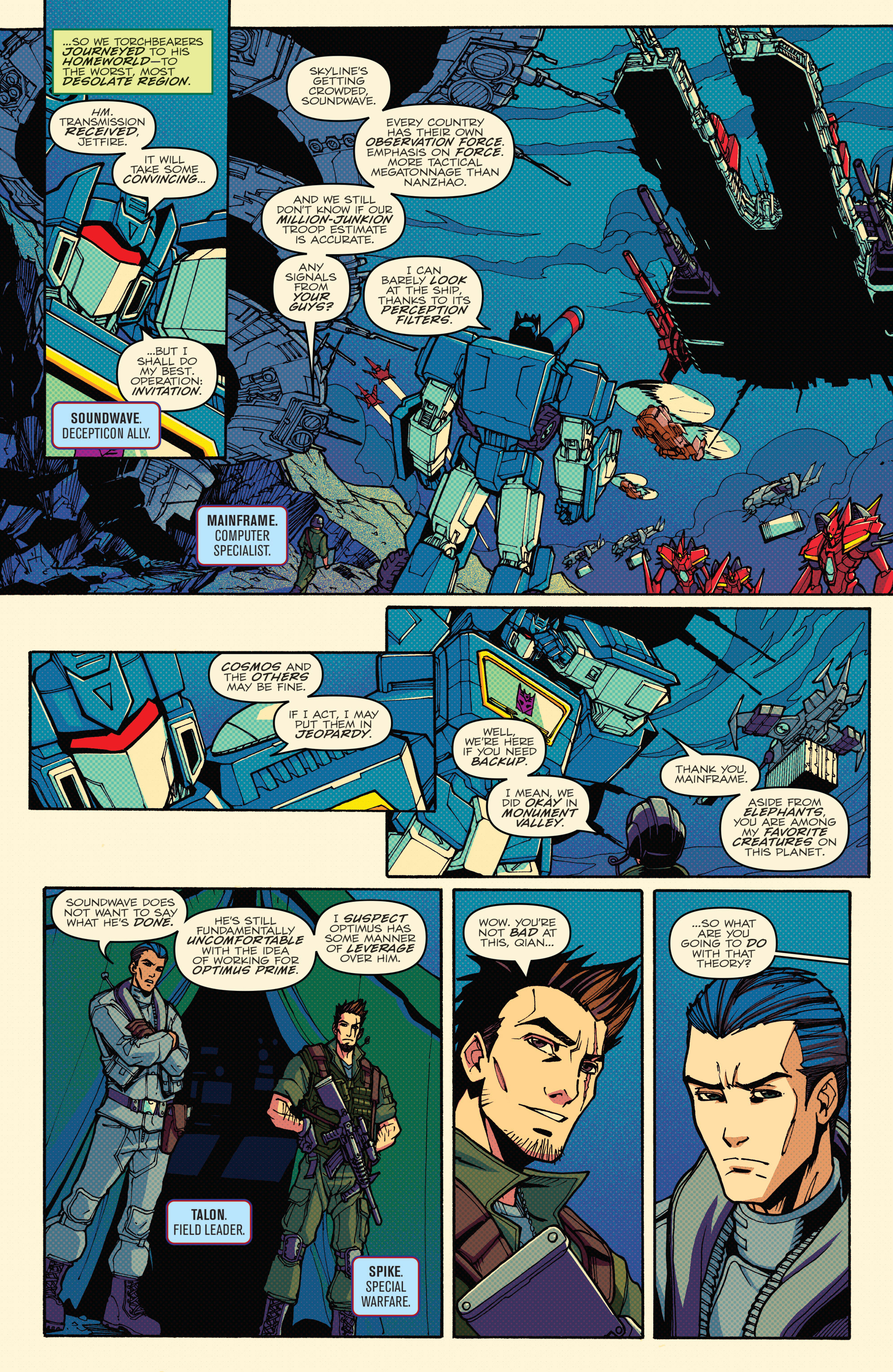 Read online Optimus Prime comic -  Issue #4 - 11