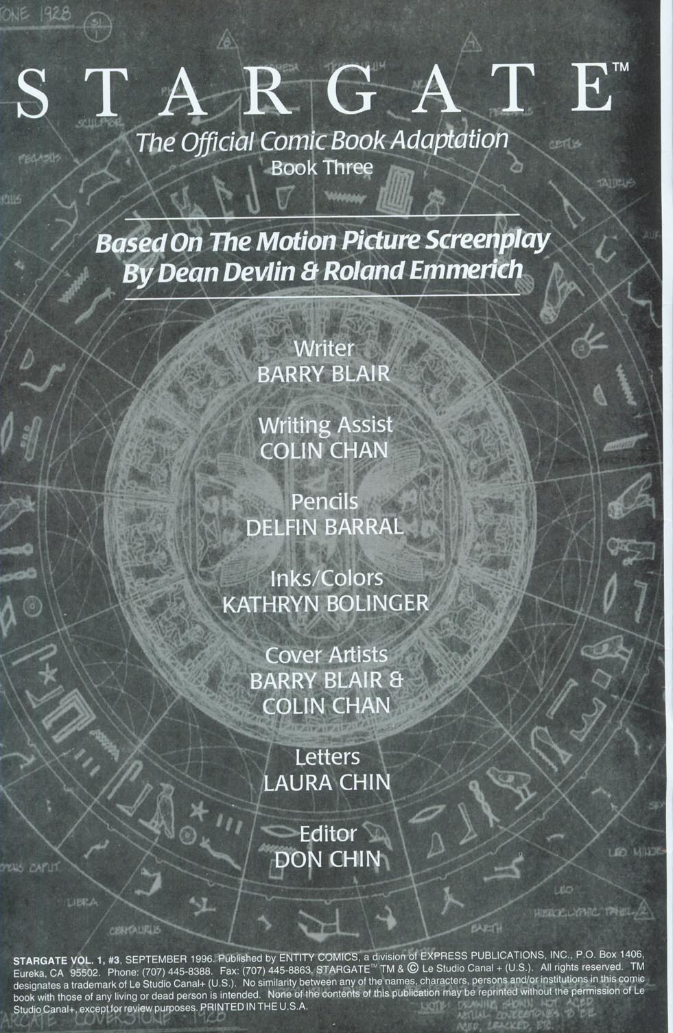 Read online Stargate comic -  Issue #3 - 2