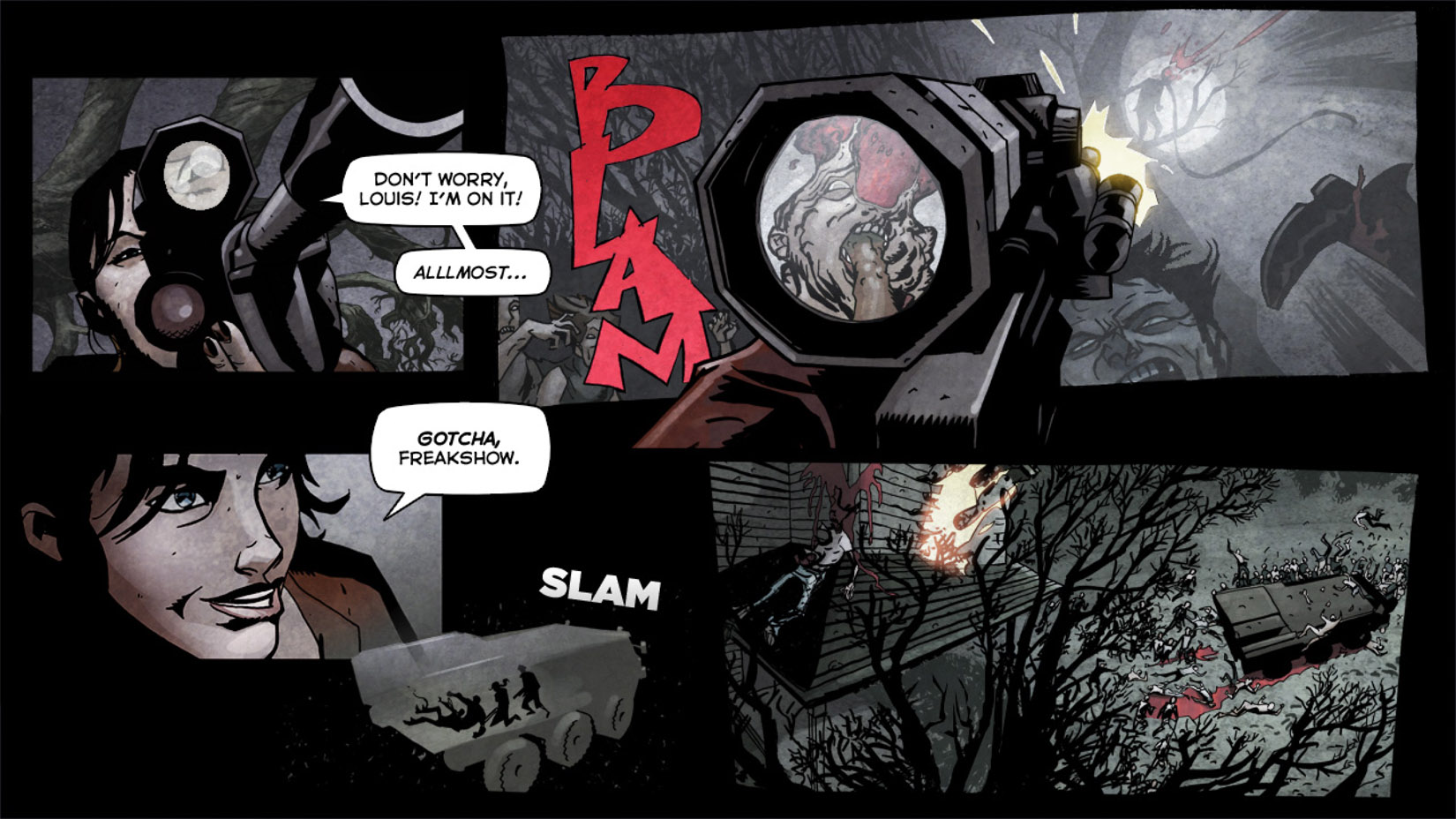 Read online Left 4 Dead: The Sacrifice comic -  Issue #1 - 22