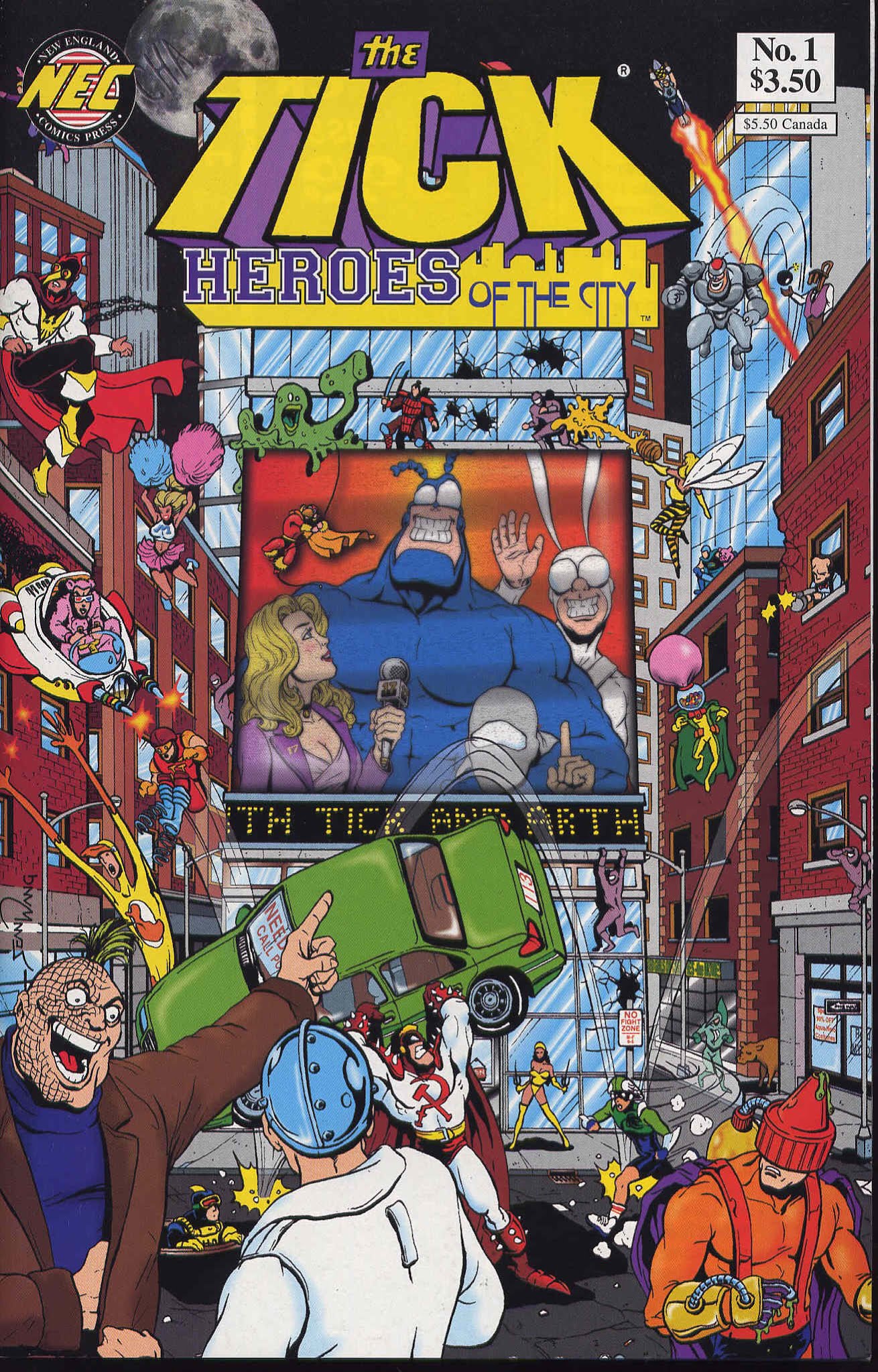 Read online The Tick: Heroes of the City comic -  Issue #1 - 1