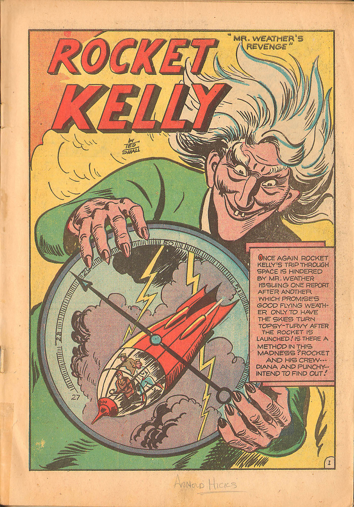 Read online Rocket Kelly (1945) comic -  Issue #4 - 3