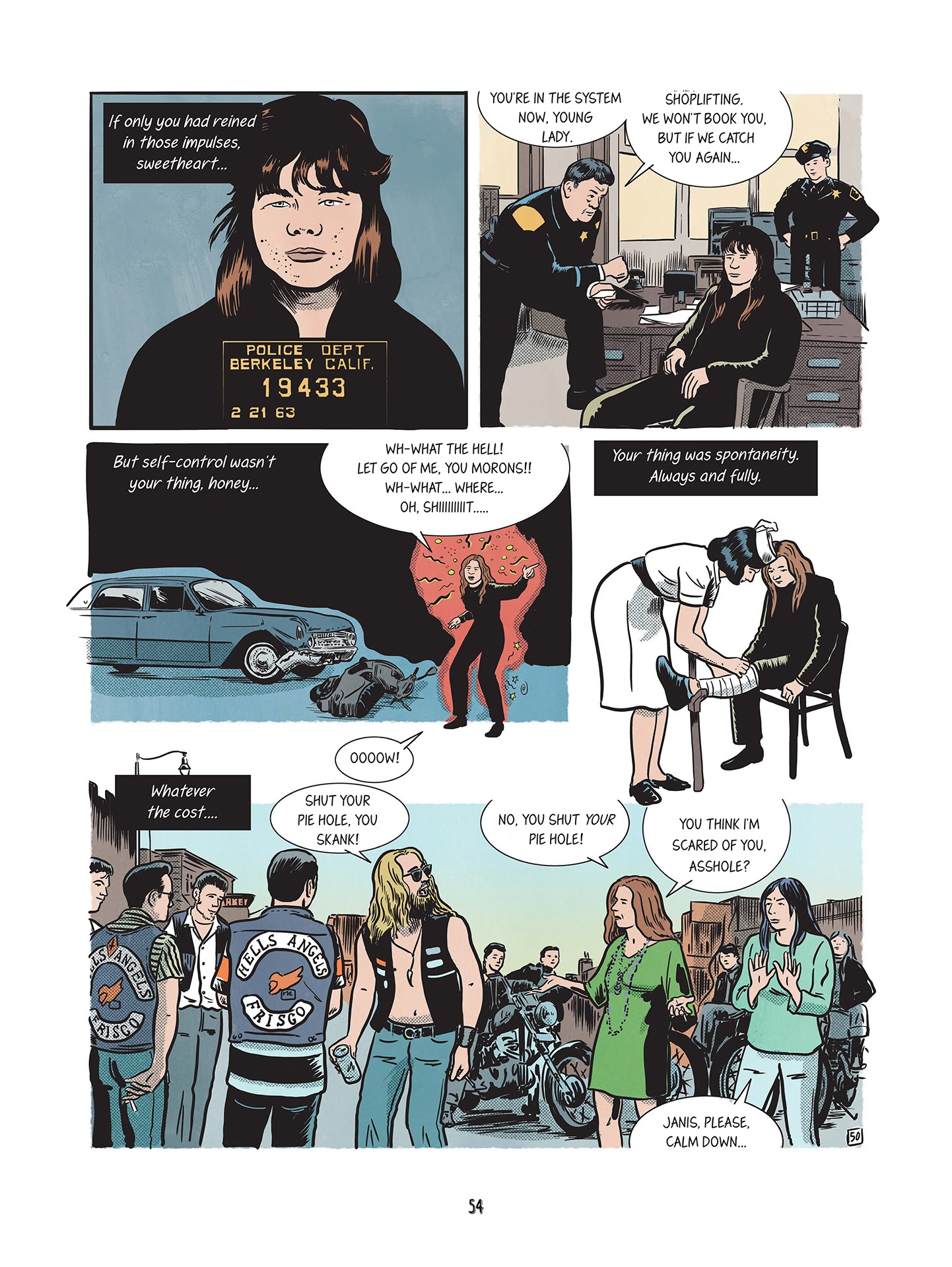 Read online Love Me Please!: The Story of Janis Joplin comic -  Issue # TPB (Part 1) - 55