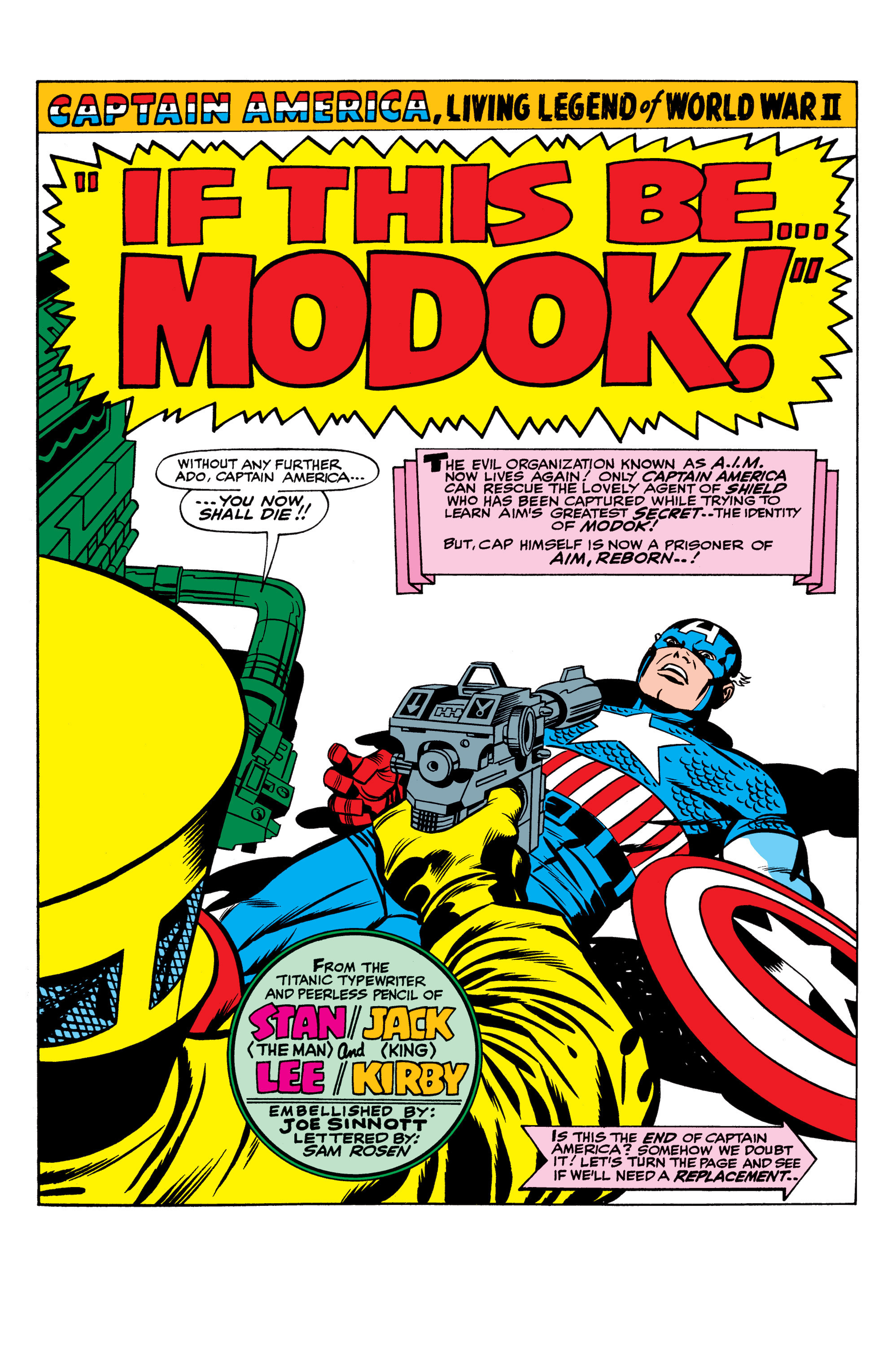 Read online Marvel Masterworks: Captain America comic -  Issue # TPB 2 (Part 2) - 39