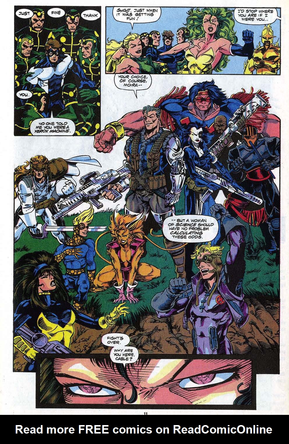 Read online X-Men Annual comic -  Issue #15 - 12