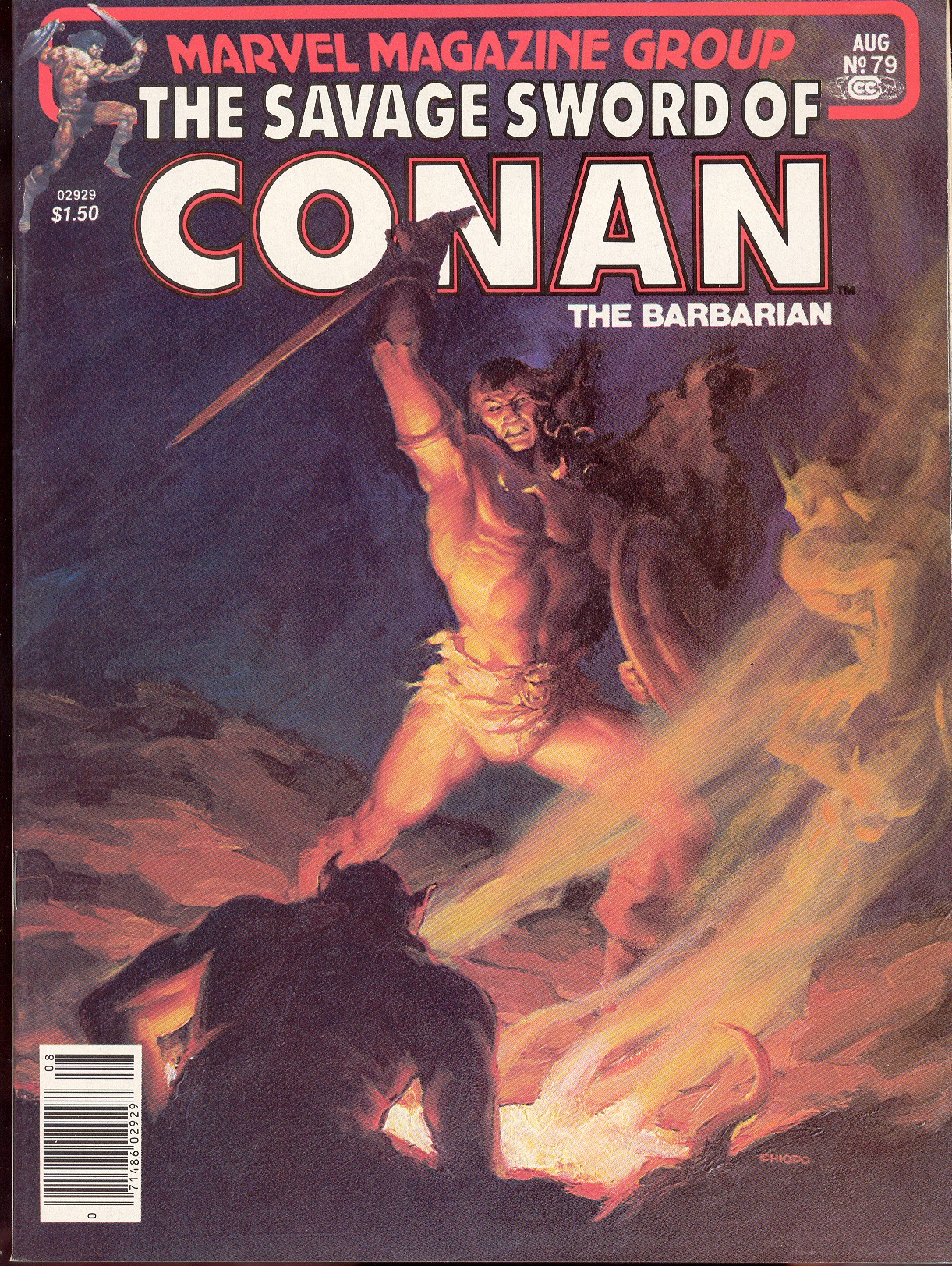 Read online The Savage Sword Of Conan comic -  Issue #79 - 1