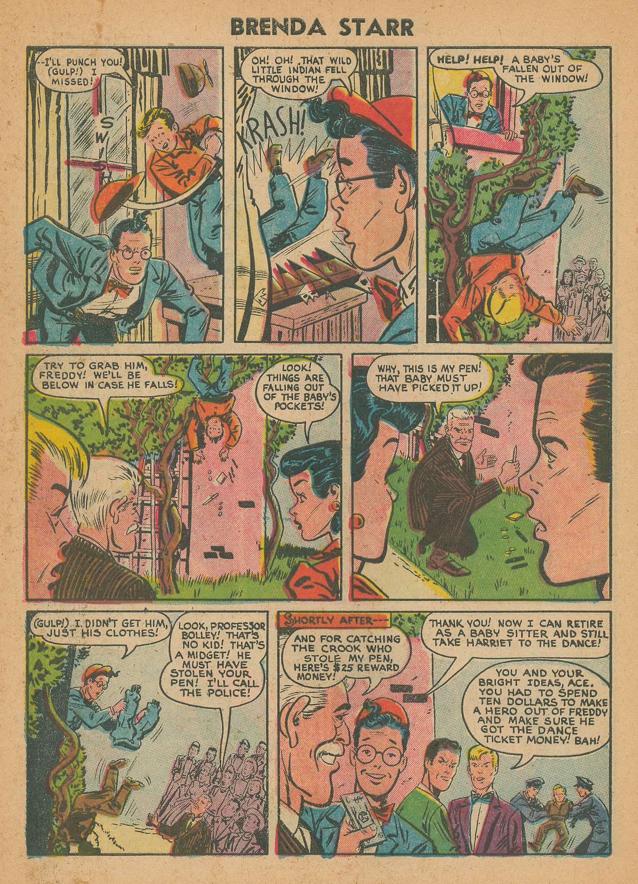 Read online Brenda Starr (1948) comic -  Issue #15 - 34